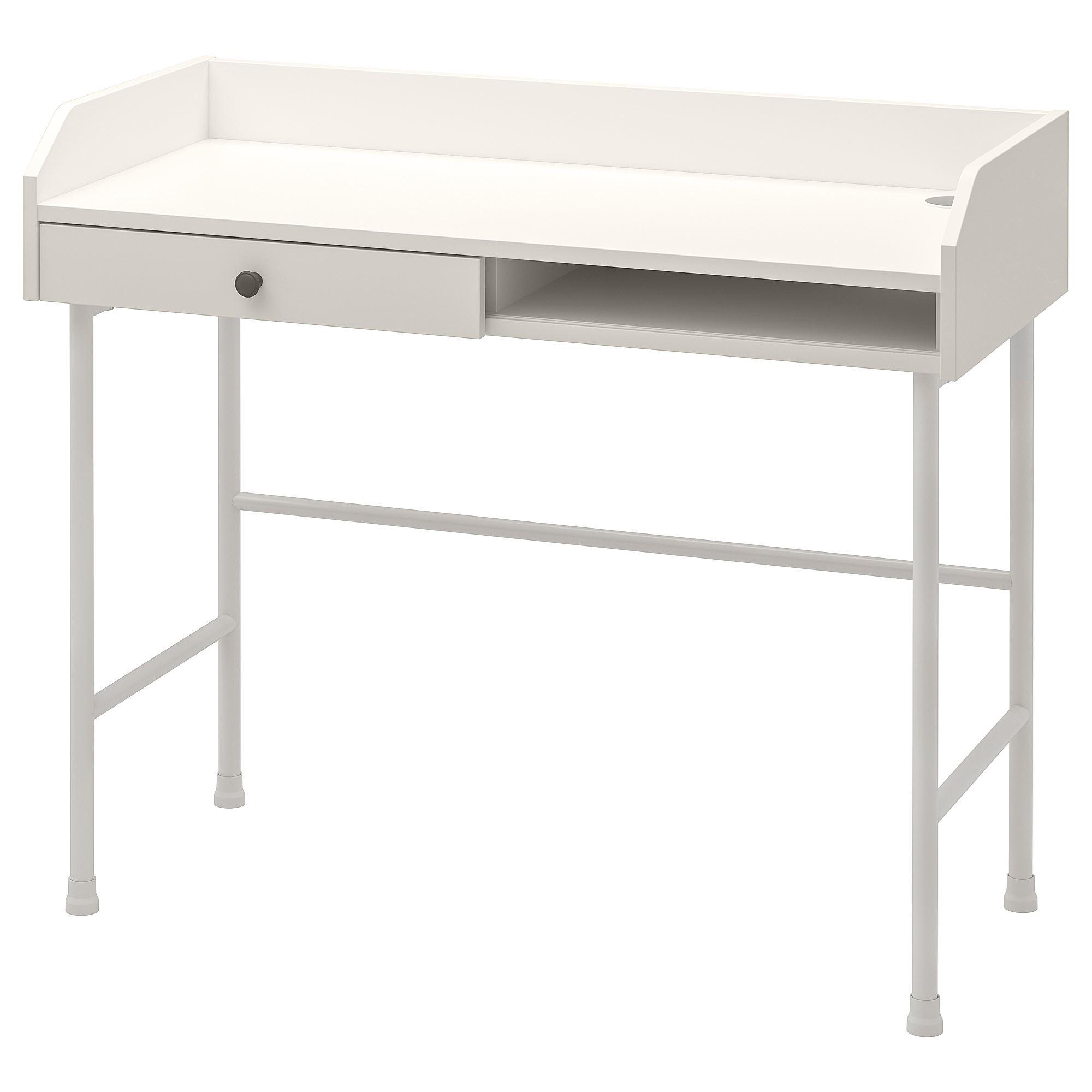 HAUGA IKEA ХАУГА Письменный стол, белый100x45 см