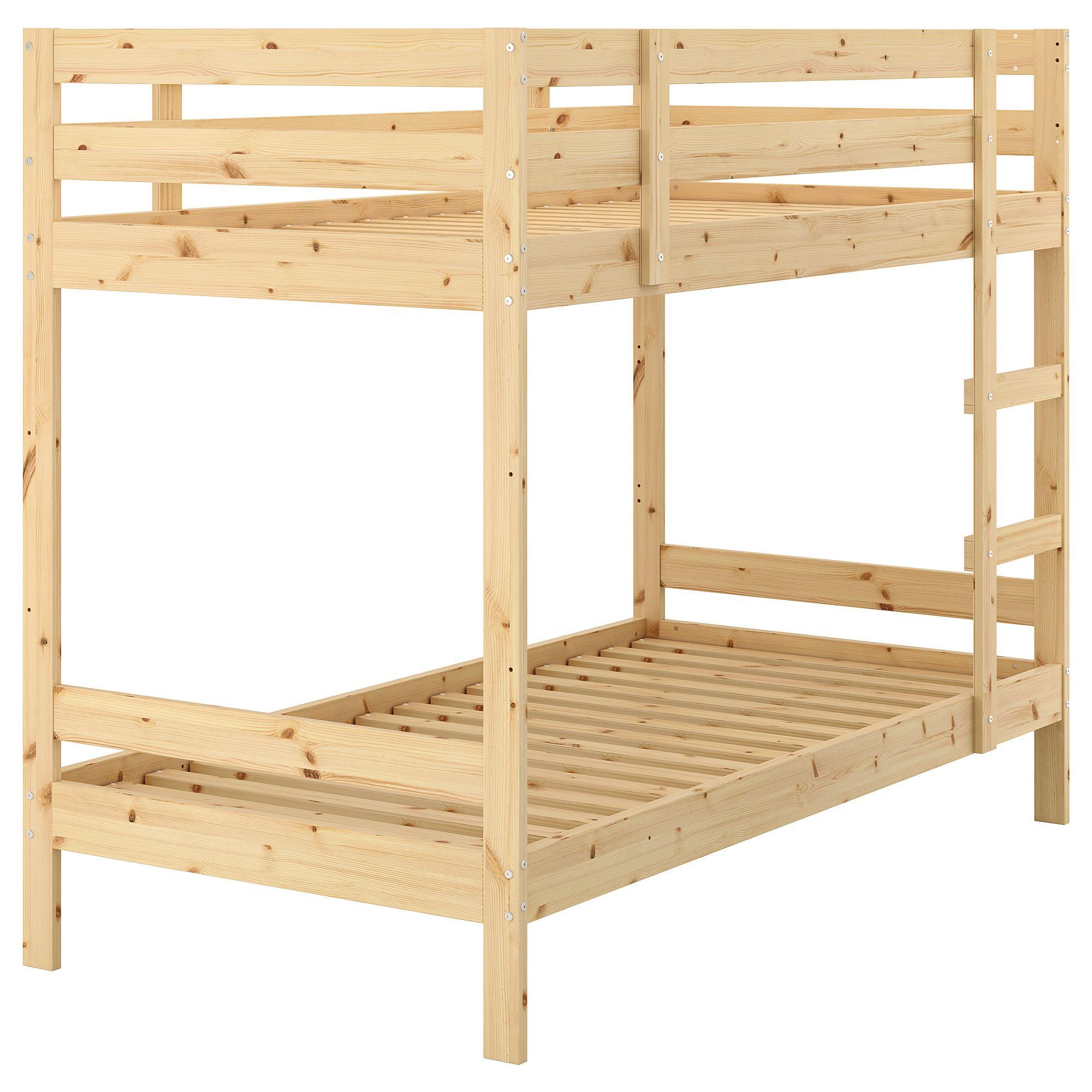 MYDAL IKEA Каркас 2-ярусной кровати, сосна 90x200 см