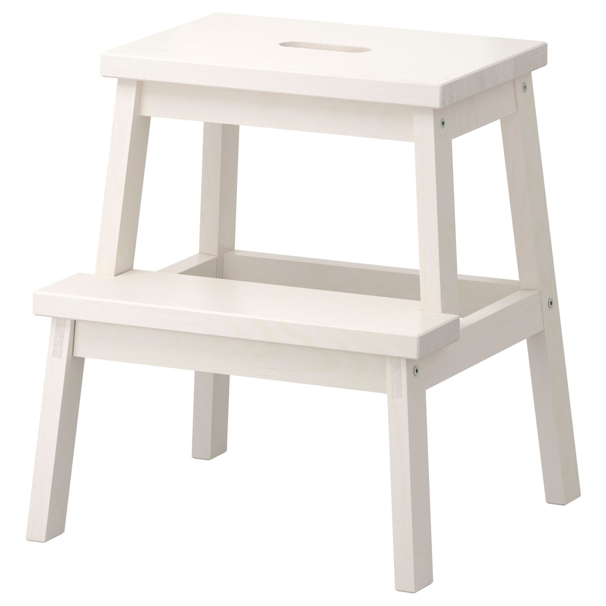 BEKVAM IKEA Табурет-лестница, белый 50 см