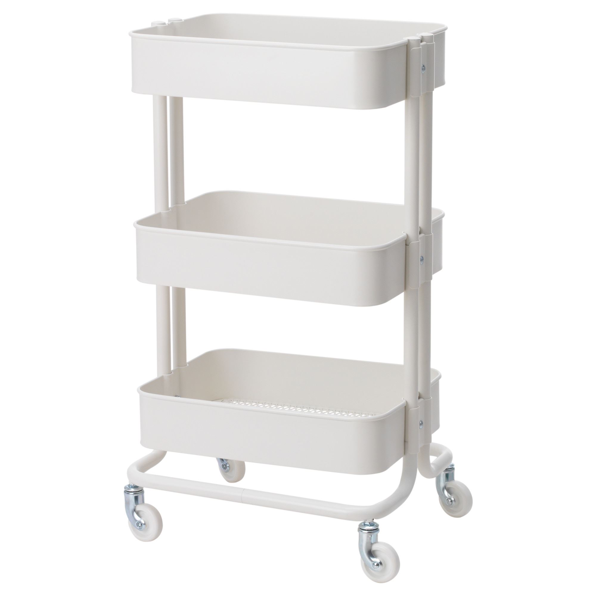 RASKOG IKEA Тележка, белый 35x45x78 см  (ТОВАР ВЫШЕЛ ИЗ АССОРТИМЕНТА)