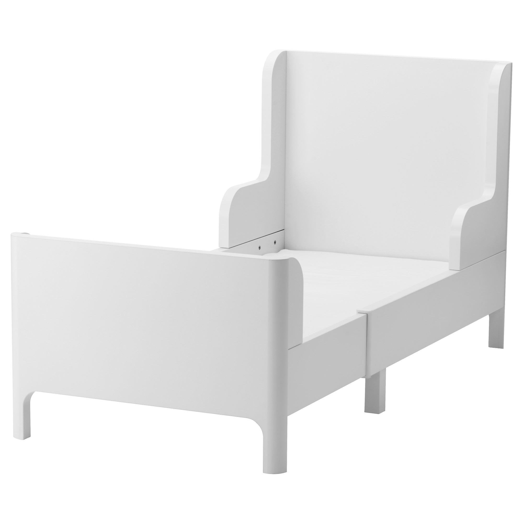 BUSUNGE IKEA Раздвижная кровать, белый 80x200 см