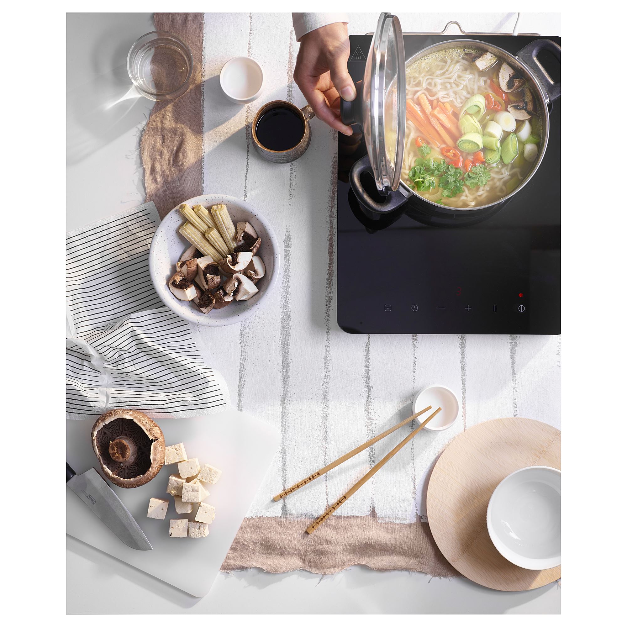 ANNONS IKEA АННОНС Кастрюля с крышкой, стекло/ нержавеющ сталь 2.8 л