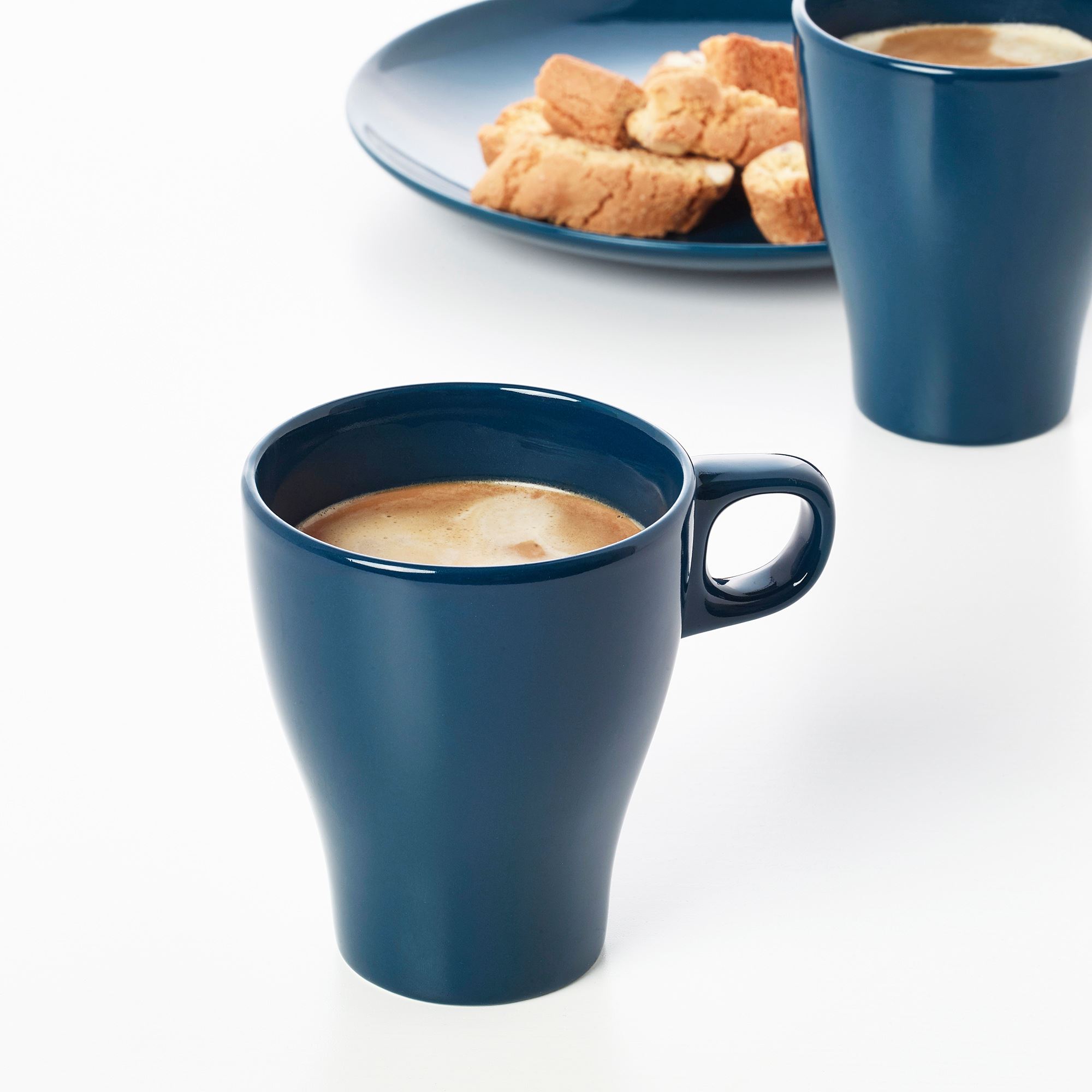 FARGRIK IKEA ФЭРГРИК Кружка, темная бирюза 25 сл
