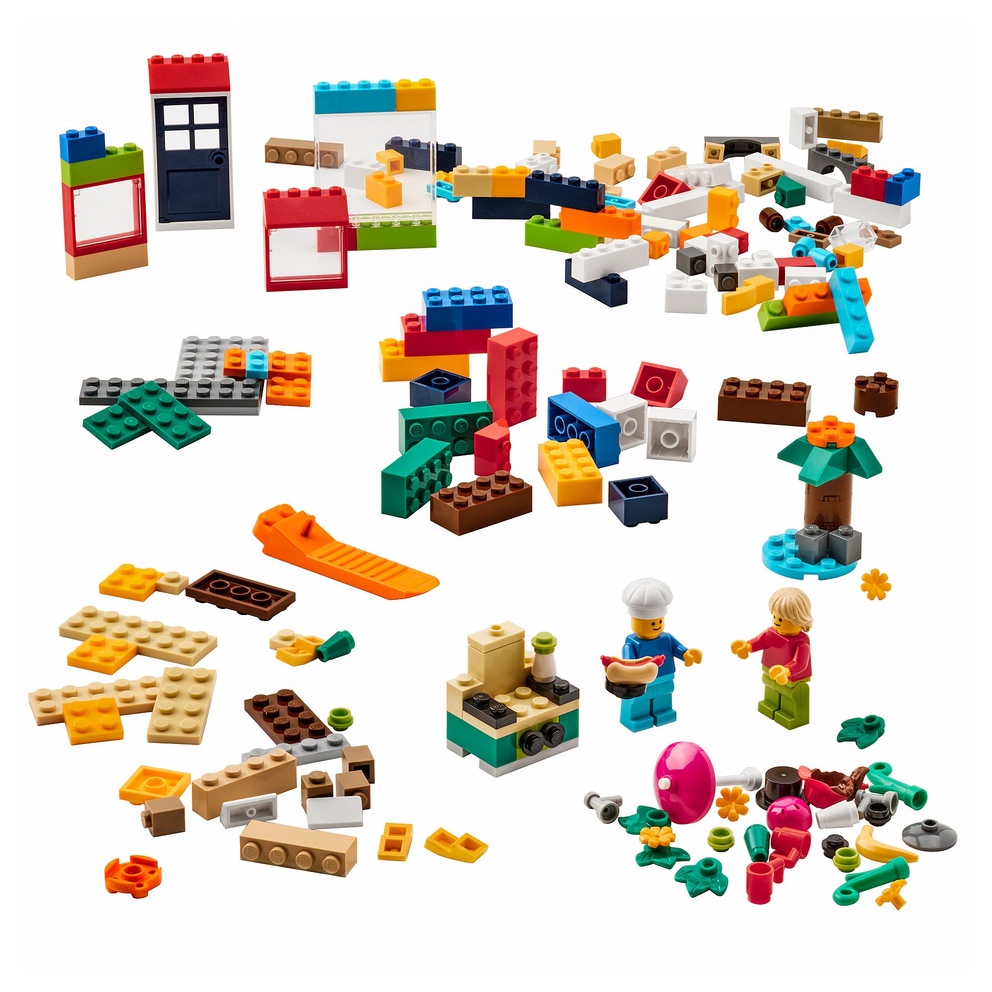 BYGGLEK IKEA Конструктор LEGO®, 201 деталь, разные цвета  (ТОВАР ВЫШЕЛ ИЗ АССОРТИМЕНТА)
