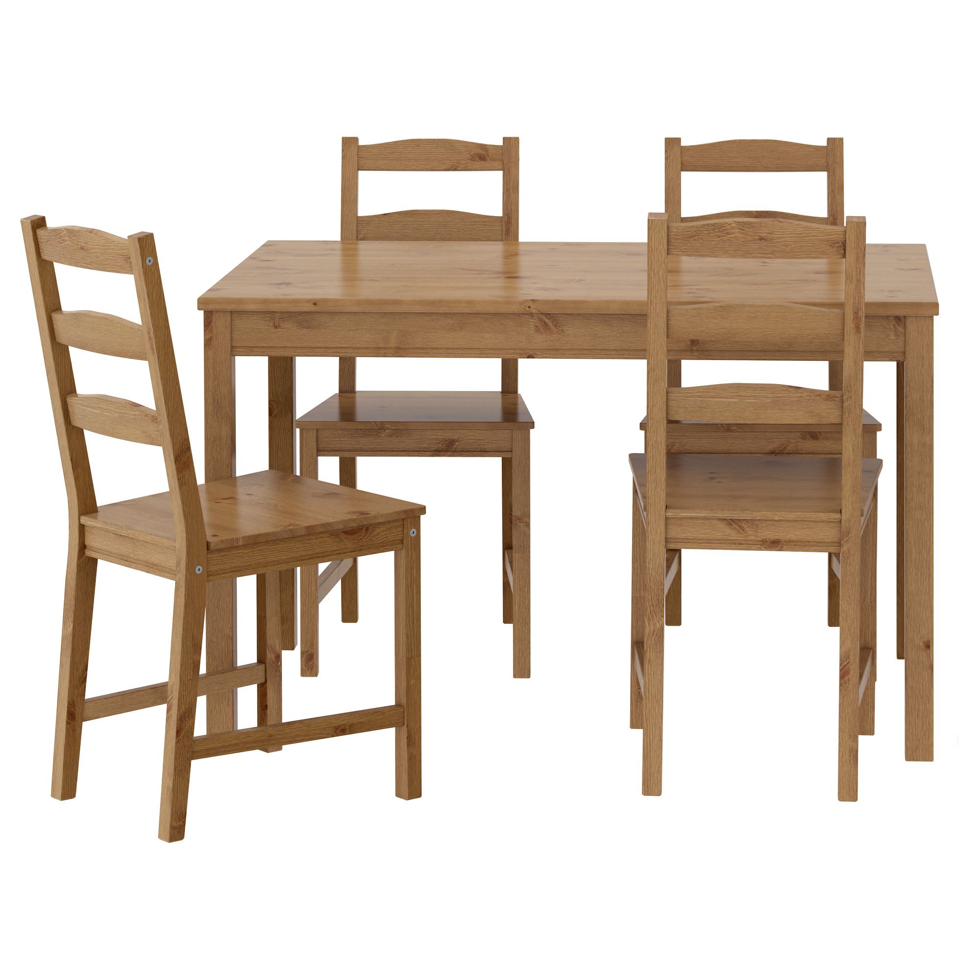 ЙОККМОК IKEA JOKKMOKK Стол и 4 стула, морилка,антик