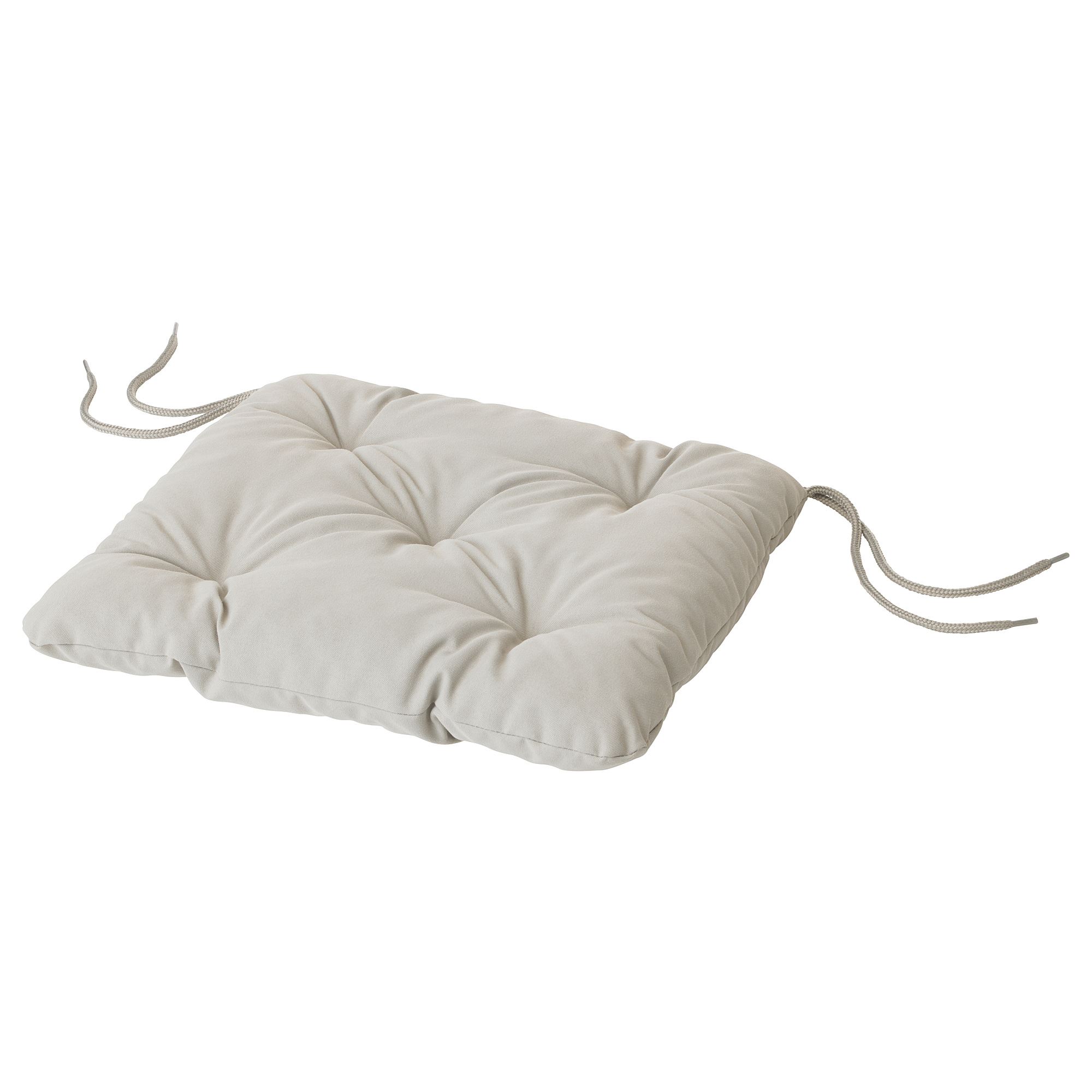 KUDDARNA IKEA Подушка на садовый стул, 36x32 см, серый  (ТОВАР ВЫШЕЛ ИЗ АССОРТИМЕНТА)