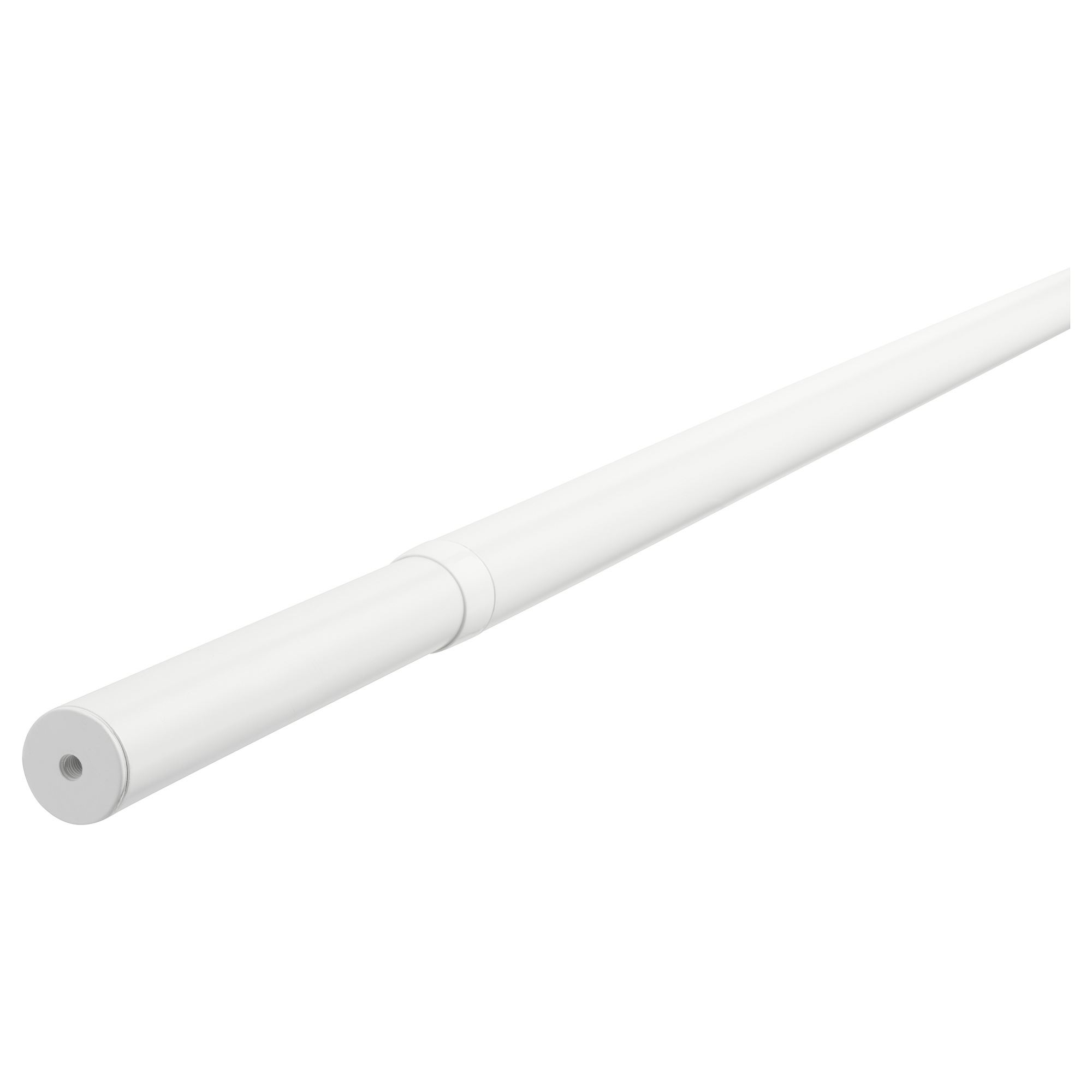 HUGAD IKEA ХУГАД Карниз гардинный, белый 210-385 см