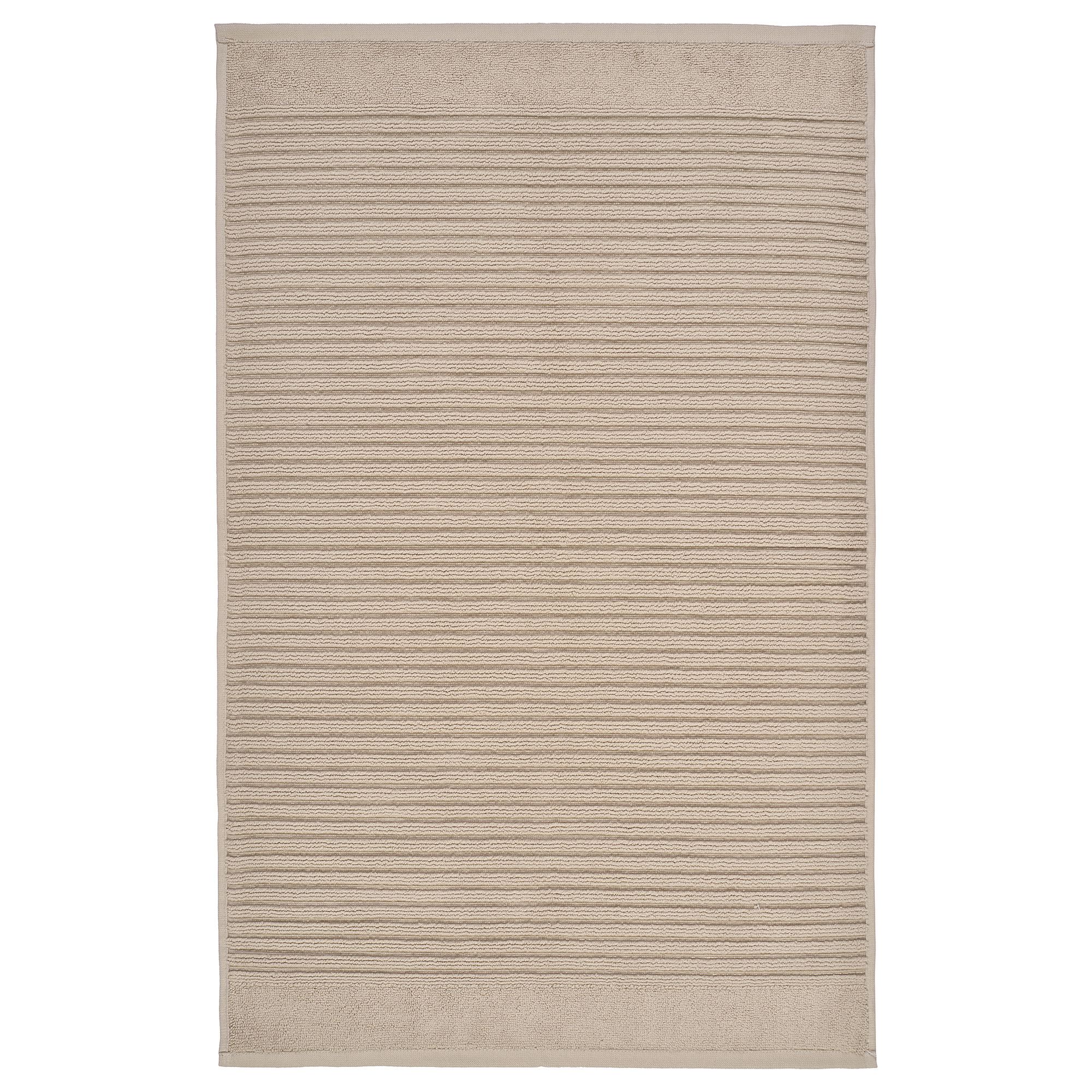ALSTERN IKEA Коврик для ванной, бежевый, 50x80 см  (ТОВАР ВЫШЕЛ ИЗ АССОРТИМЕНТА)