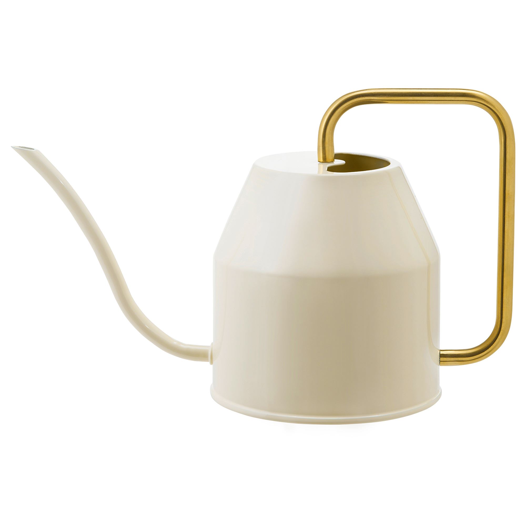 VATTENKRASSE IKEA Лейка, 0.9 л, слоновая кость/золотой