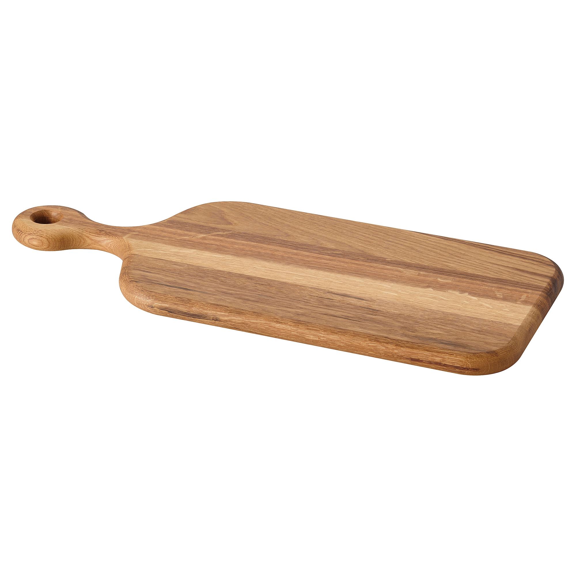 ARTISTISK IKEA АРТИСТИСК Разделочная доска, дуб, 59x25 см