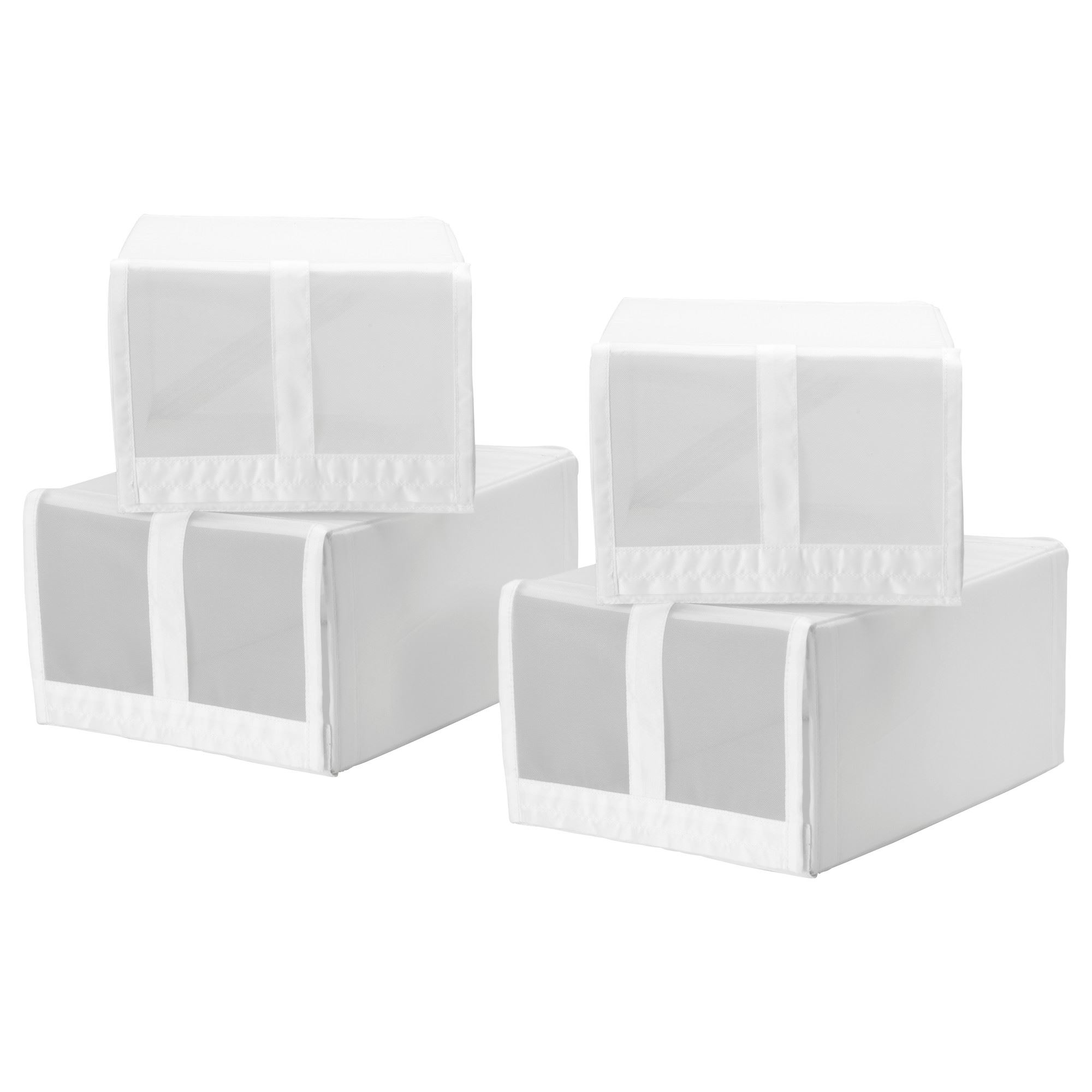 SKUBB IKEA Коробка для обуви, белый, 22x34x16 см