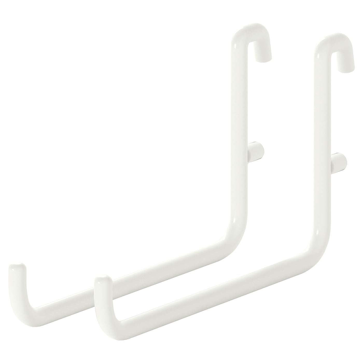 SKADIS IKEA СКОДИС Крючок, белый, 9.5x6 см, 2 шт.