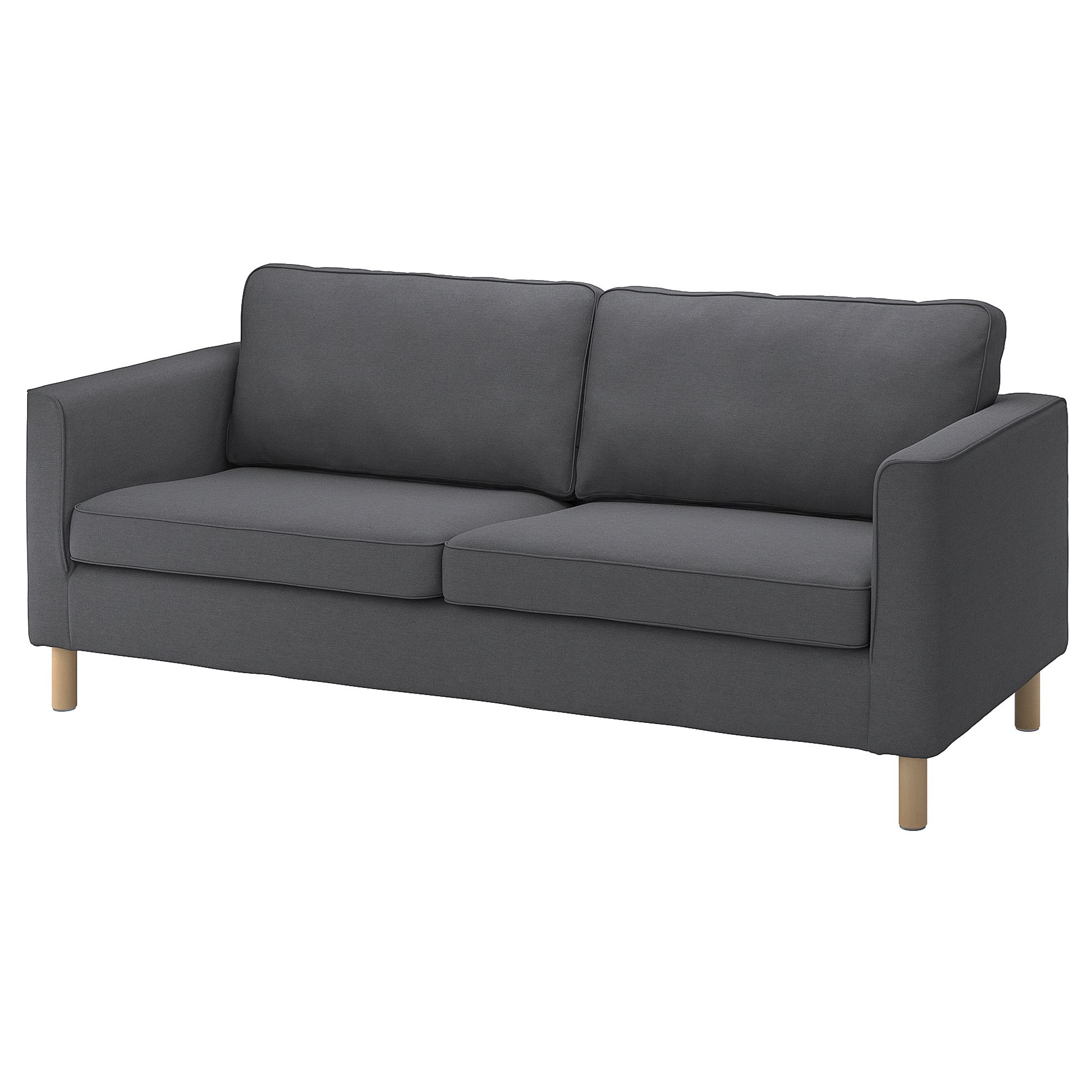 PARUP IKEA 3-местный диван, Visslie серый