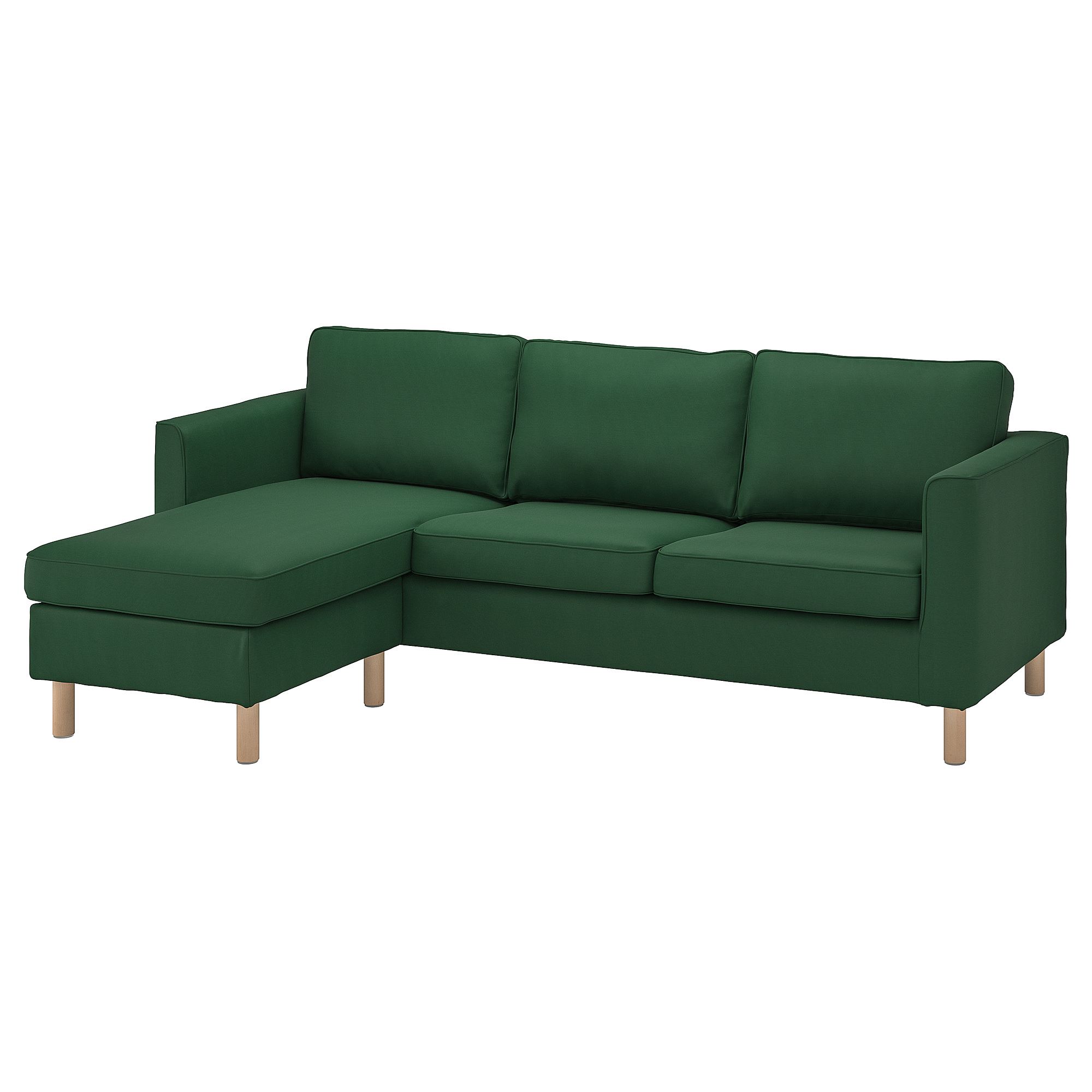 PARUP IKEA 3-местный диван с козеткой, Vissle темно-серый  (ТОВАР ВЫШЕЛ ИЗ АССОРТИМЕНТА)