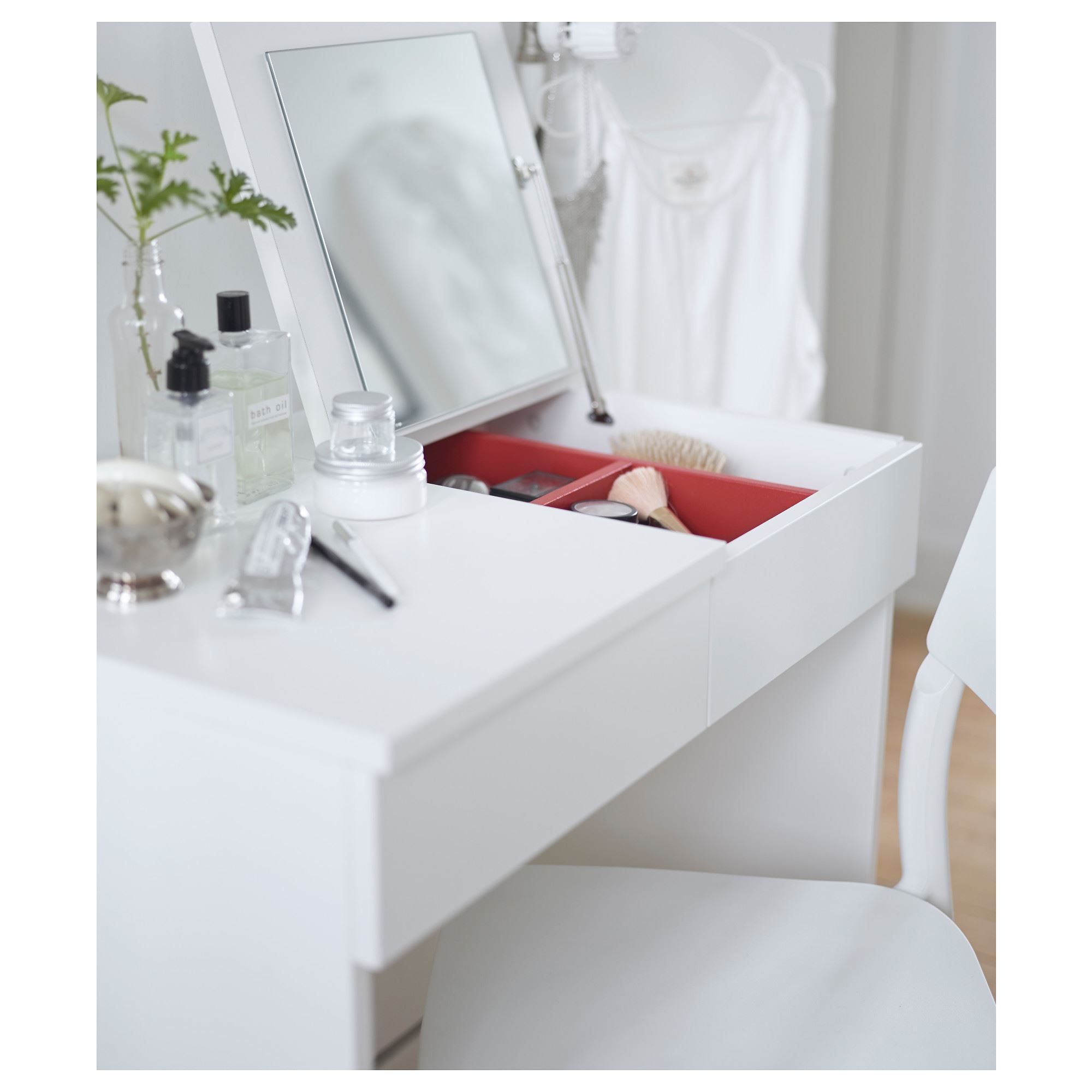 BRIMNES IKEA Туалетный столик, 70x42 см, белый