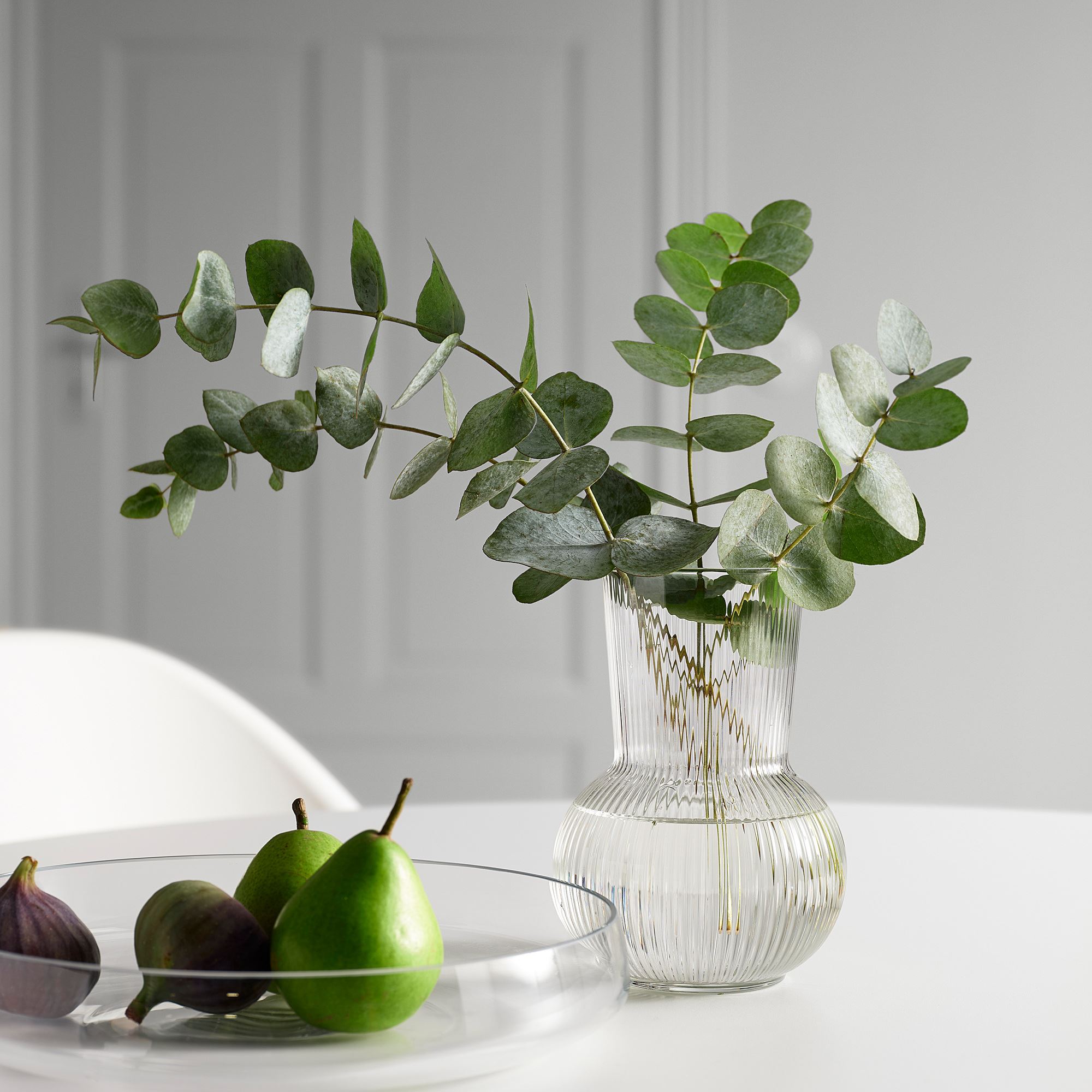 PADRAG IKEA Ваза, прозрачное стекло, 17 см