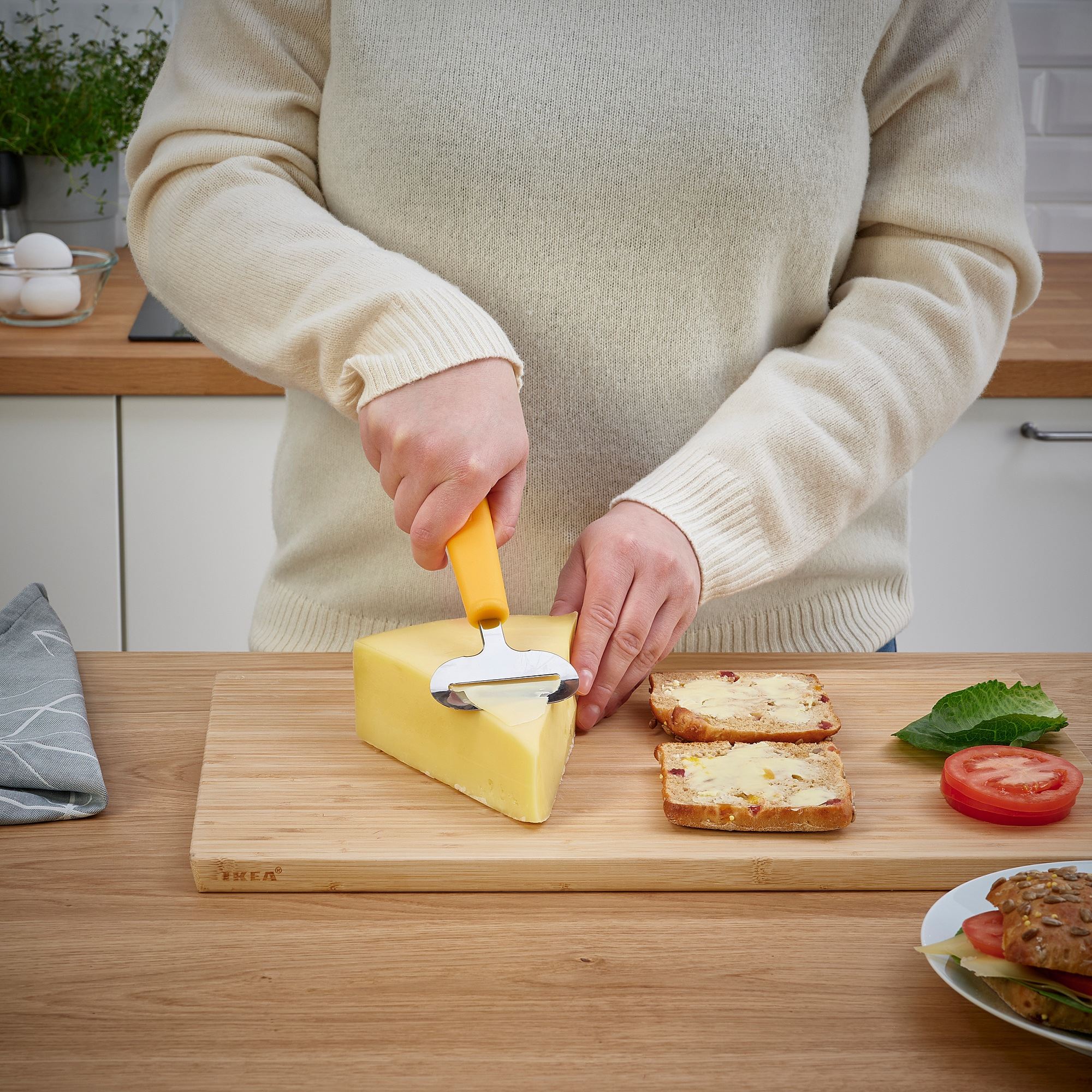 UPPFYLLD IKEA Слайсер для сыра, желтый