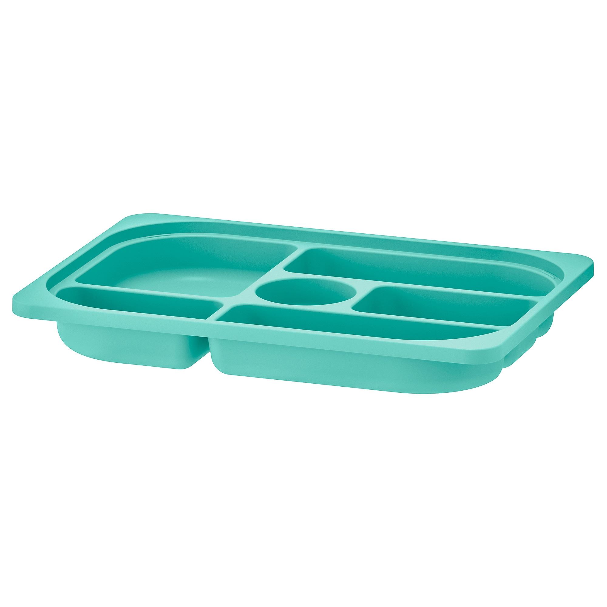 TROFAST IKEA Лоток с отделениями для хранения, 42x30x5 см, бирюзовый (ТОВАР ВЫШЕЛ ИЗ АССОРТИМЕНТА)