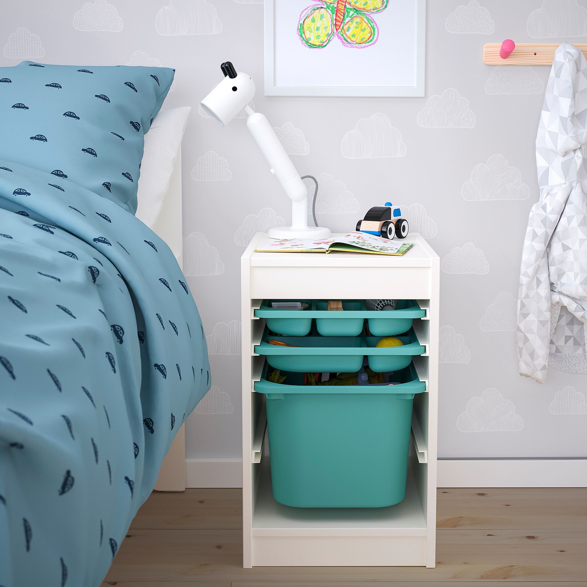 TROFAST IKEA Каркас, 34x44x56 см, белый