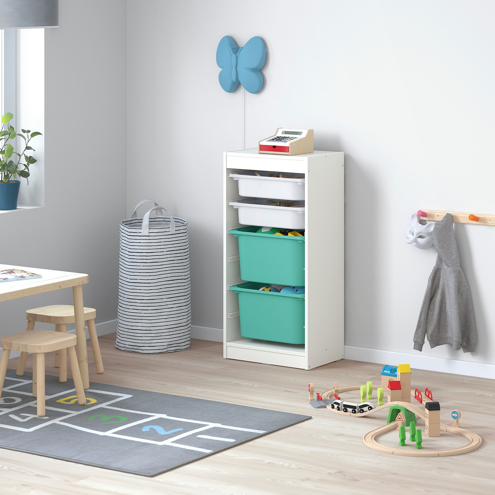 TROFAST IKEA Каркас, 46x30x94 см, белый