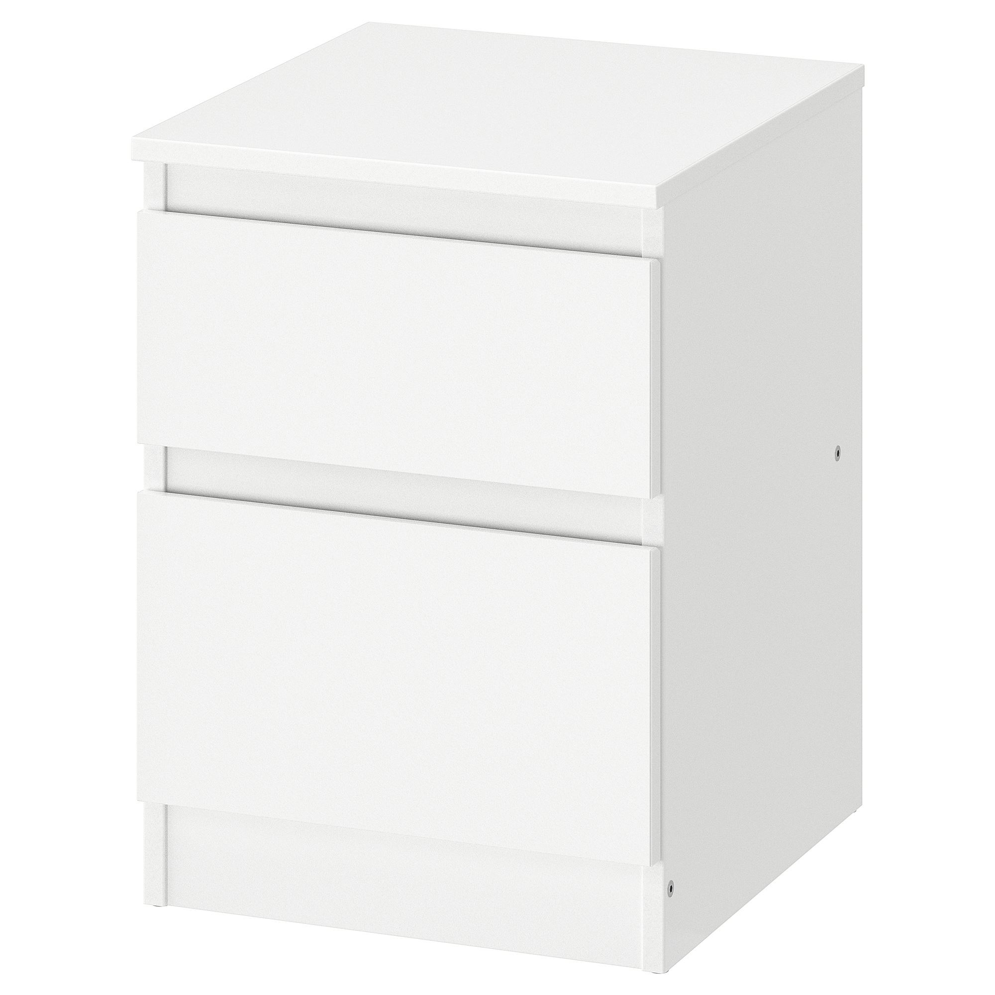 KULLEN IKEA Комод с 2 ящиками, 35x49 см, белый