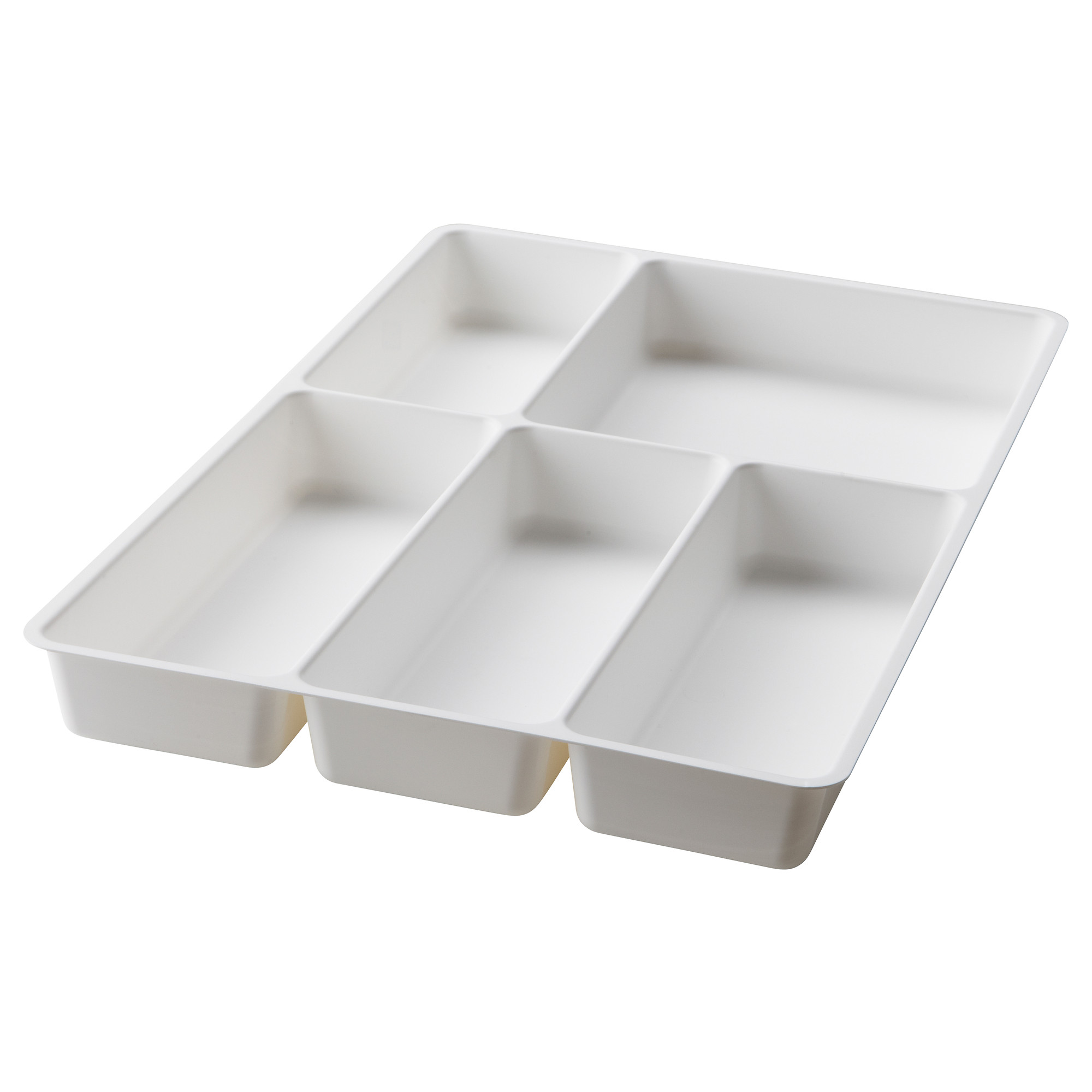 STODJA IKEA Лоток для столовых приборов, 31x50 см, белый