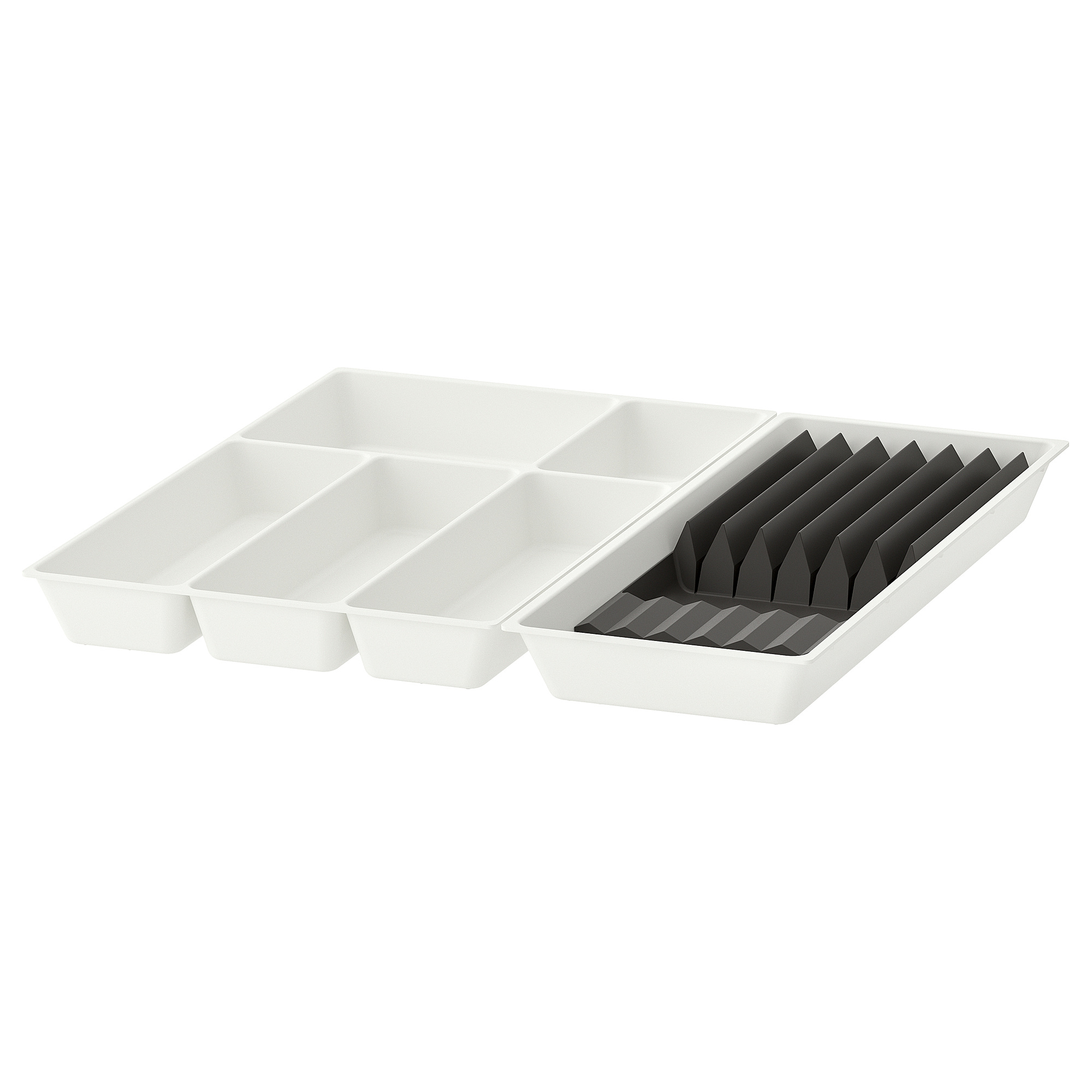 UPPDATERA IKEA Лоток для столовых приборов, 52x50 см, белый/лоток для ножей