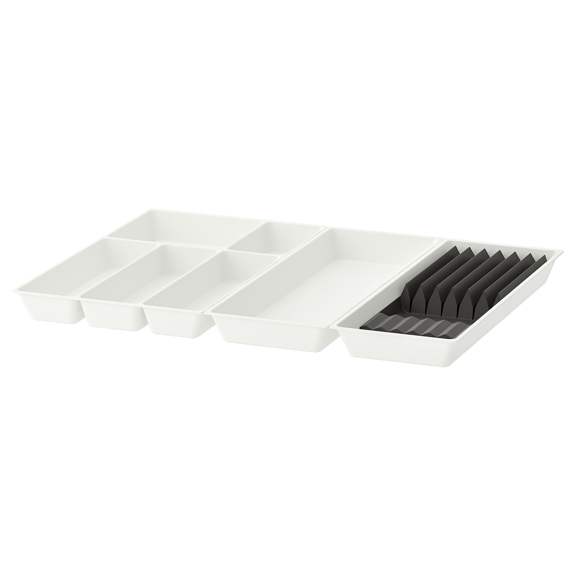 UPPDATERA IKEA Лоток для столовых приборов, 72x50 см, белый/лоток для ножей