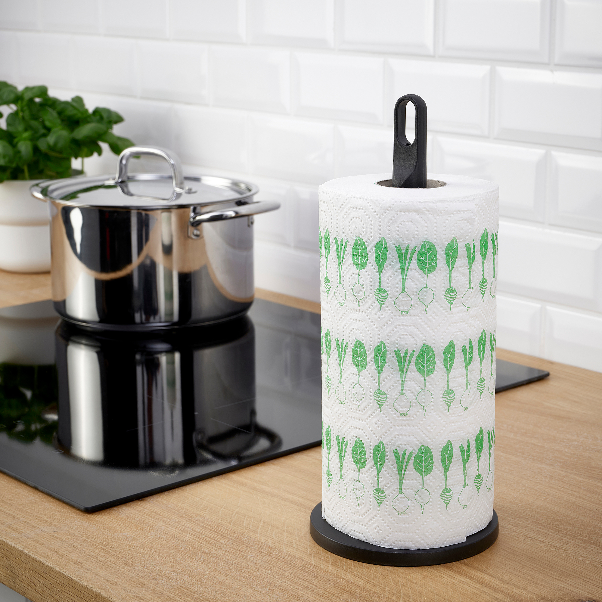 FAMILJ IKEA Кухонный рулонодержатель, антрацит, 30 см