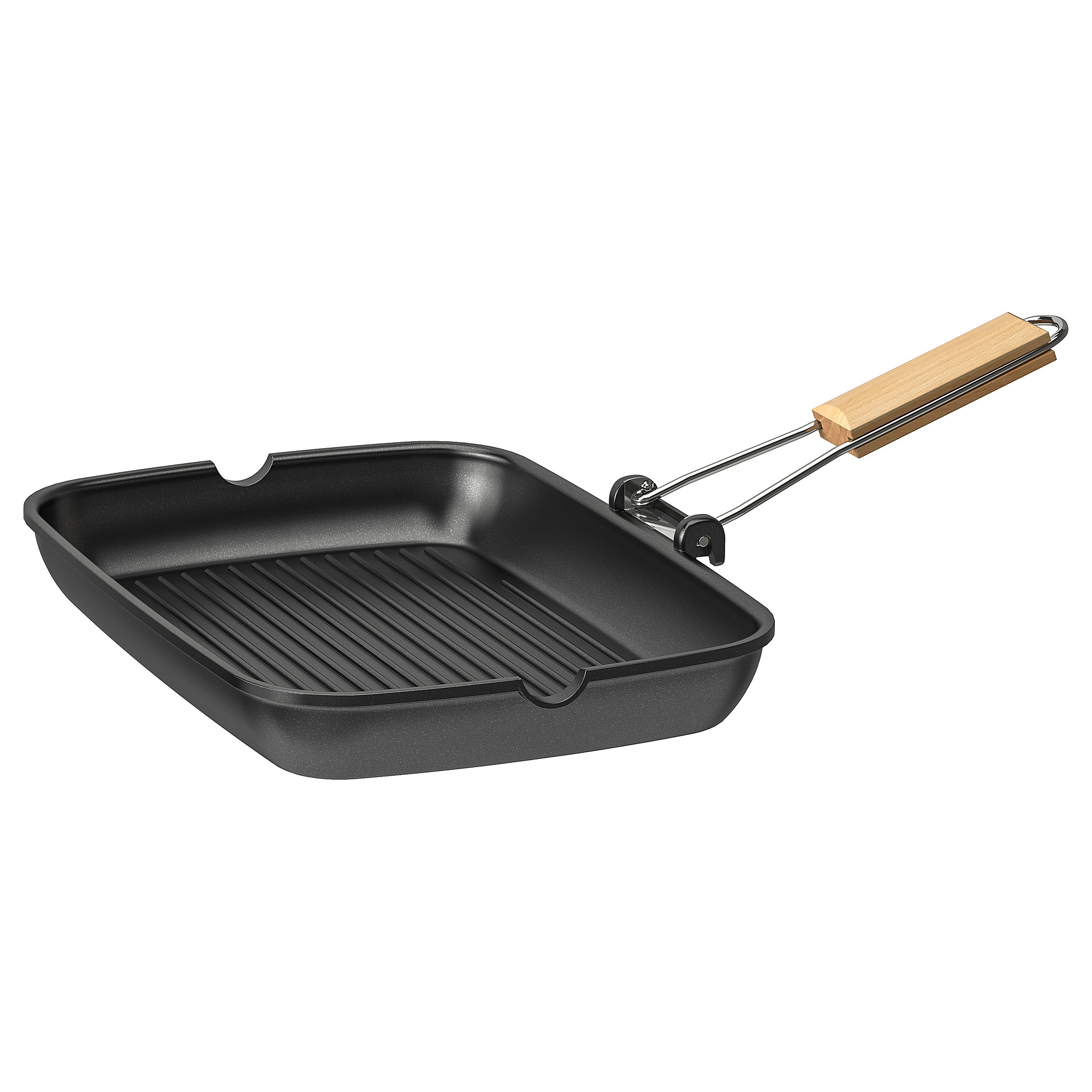 GRILLA IKEA Cковорода для гриля, 36x26 см, teflon®