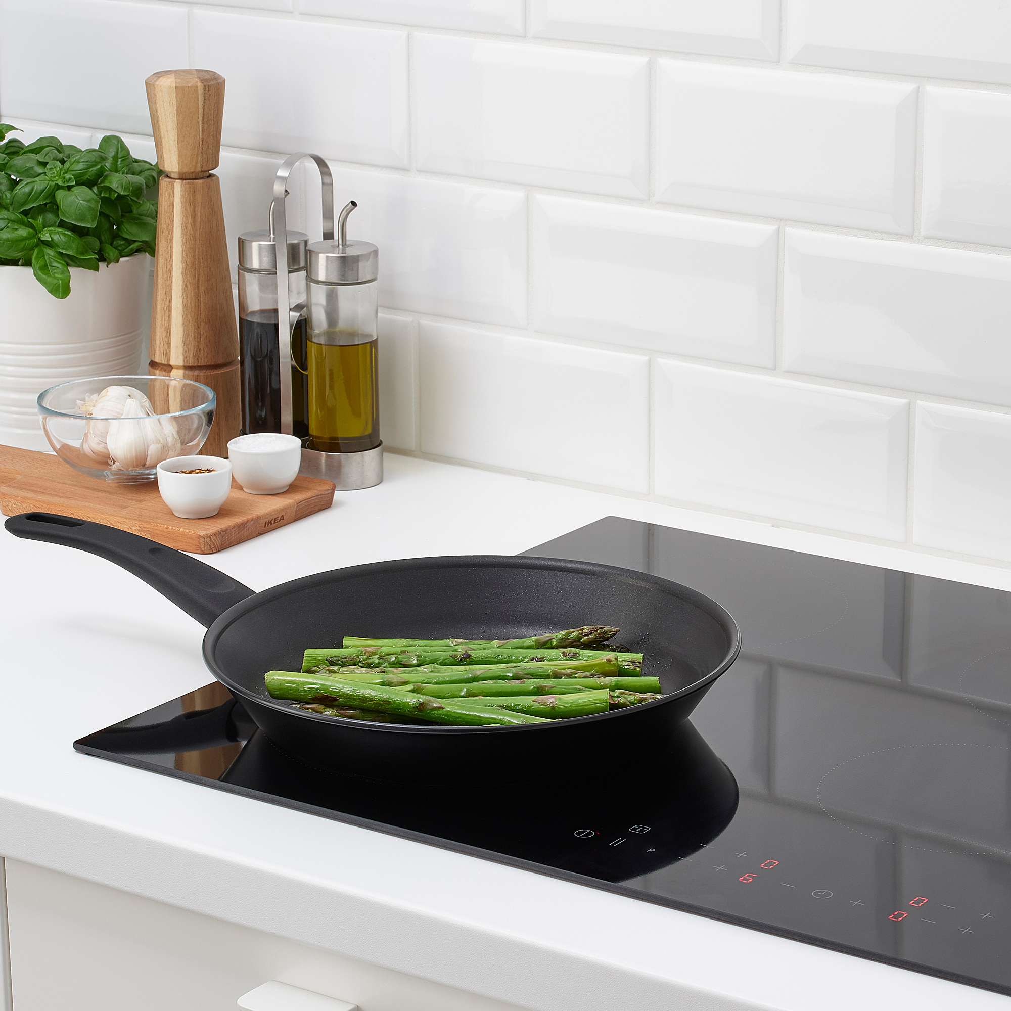 HEMLAGAD IKEA Сковорода, 28 см, алюминий/teflon® select