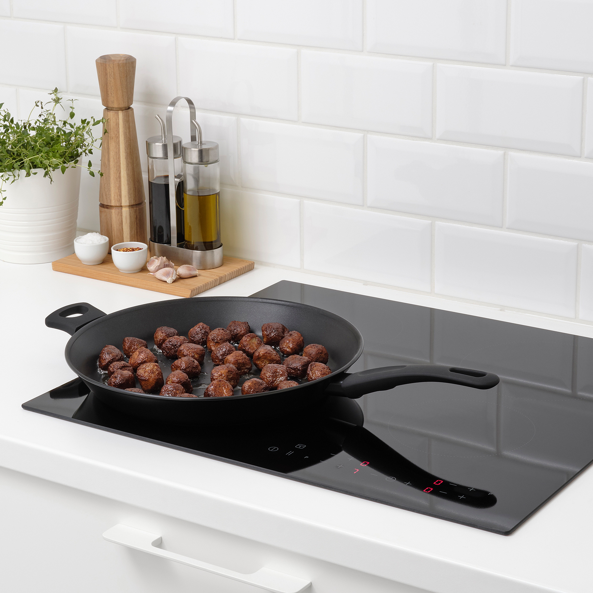 HEMLAGAD IKEA Сковорода, 32 см, алюминий/teflon® select