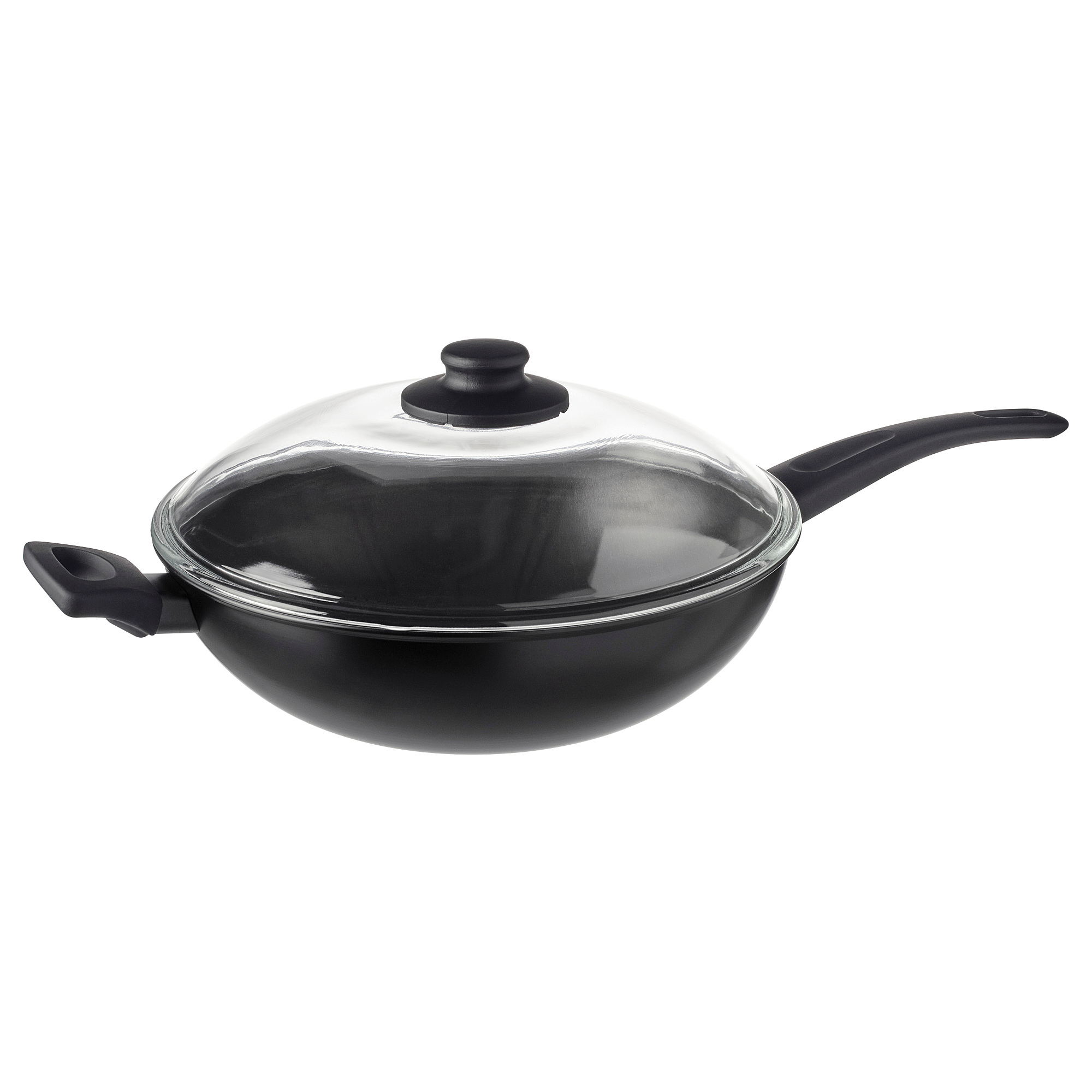 HEMLAGAD IKEA Вок-сковорода c крышкой, 28 см,teflon® select  (ТОВАР ВЫШЕЛ ИЗ АССОРТИМЕНТА)