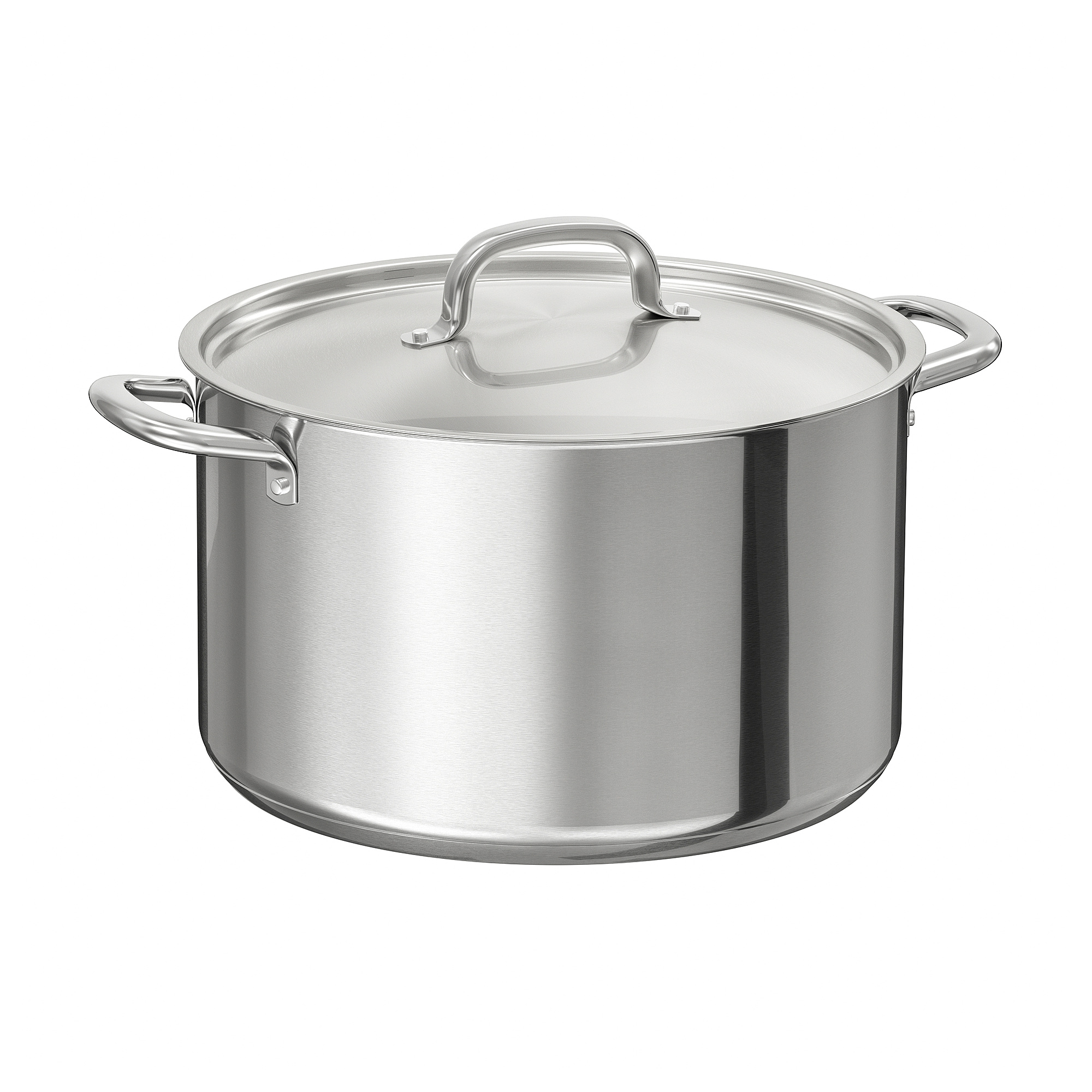 IKEA 365+ Кастрюля с крышкой, 10 л, нержавеющая сталь