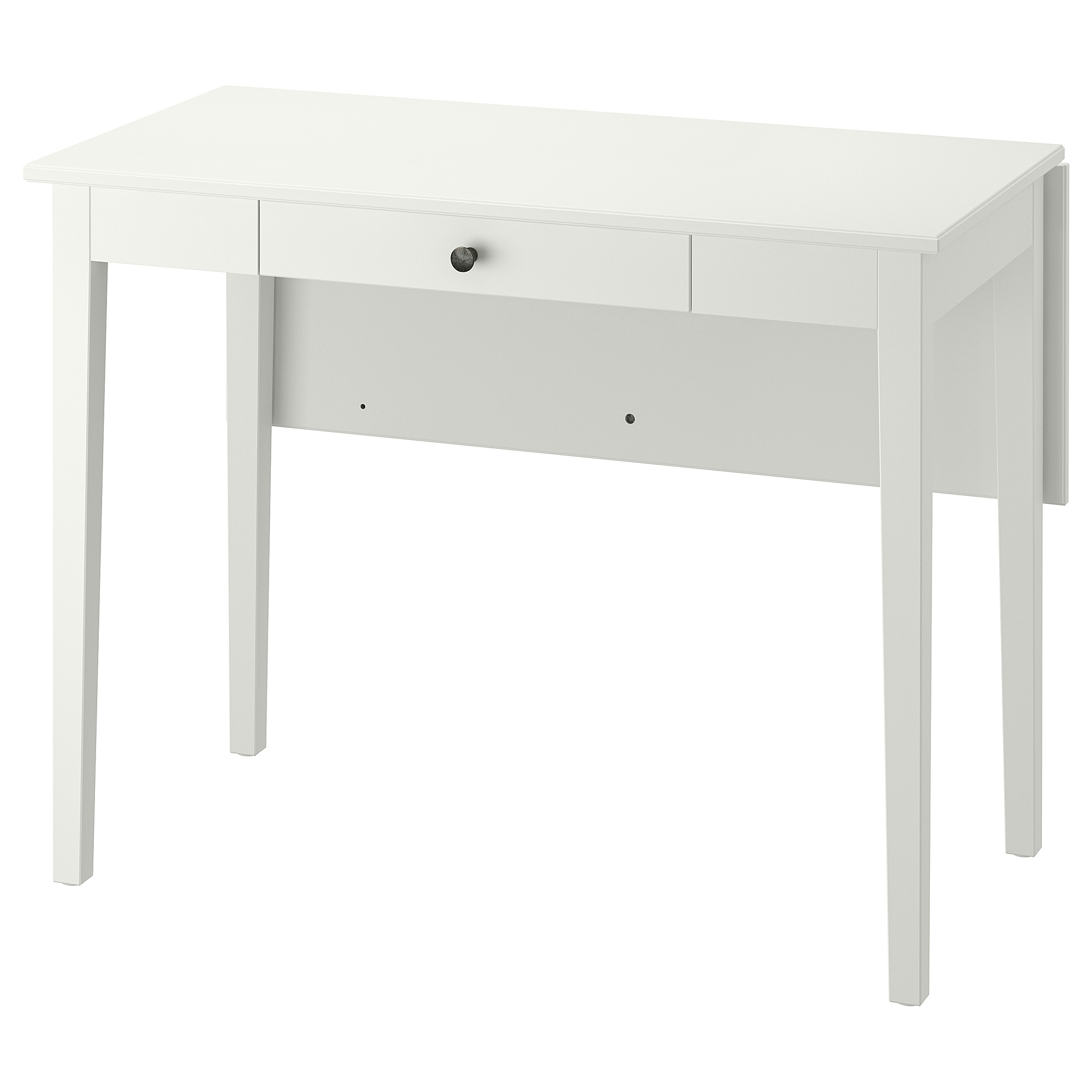 IDANAS IKEA Стол с откидной полой, 51/86x96 см, белый