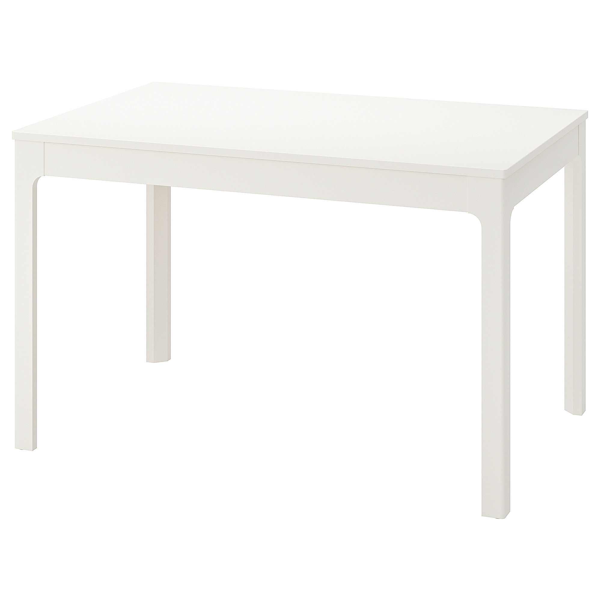 EKEDALEN IKEA Раздвижной стол, белый, 120/180x80 см