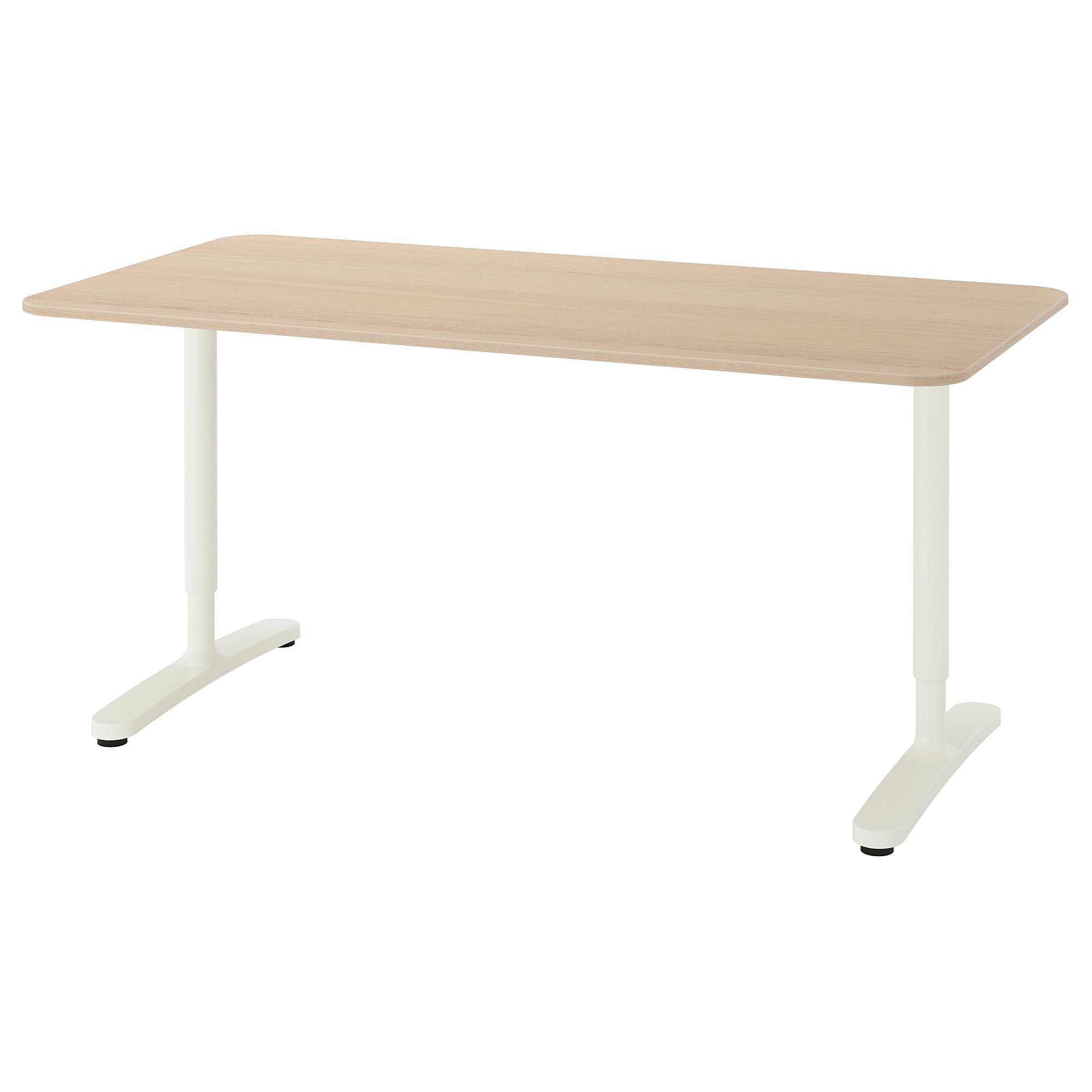 BEKANT IKEA Стол, дуб/белый, 160x80 cm  (ТОВАР ВЫШЕЛ ИЗ АССОРТИМЕНТА)