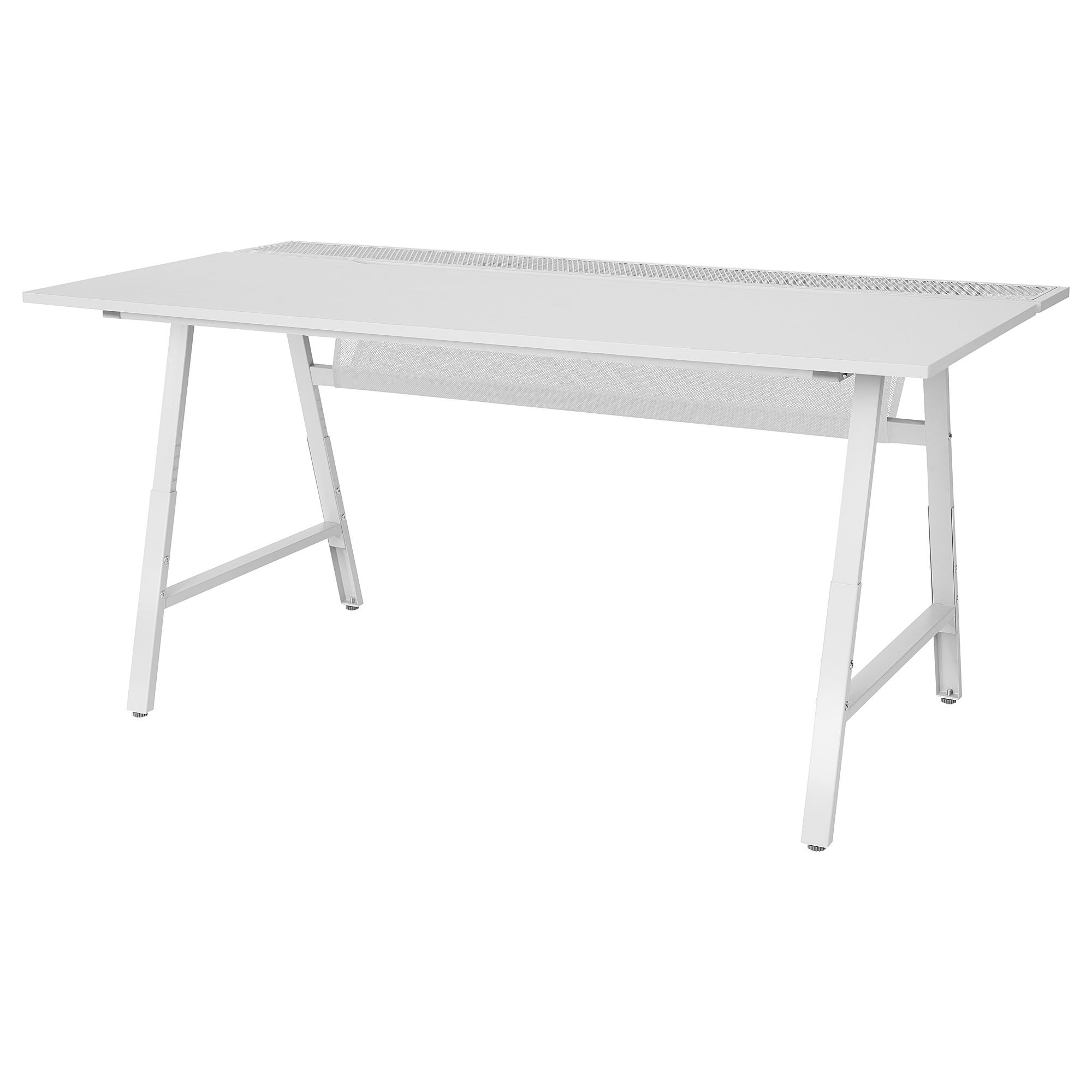 UTESPELARE IKEA Геймерский стол, 160x80 см, светло-серый  (ТОВАР ВЫШЕЛ ИЗ АССОРТИМЕНТА)