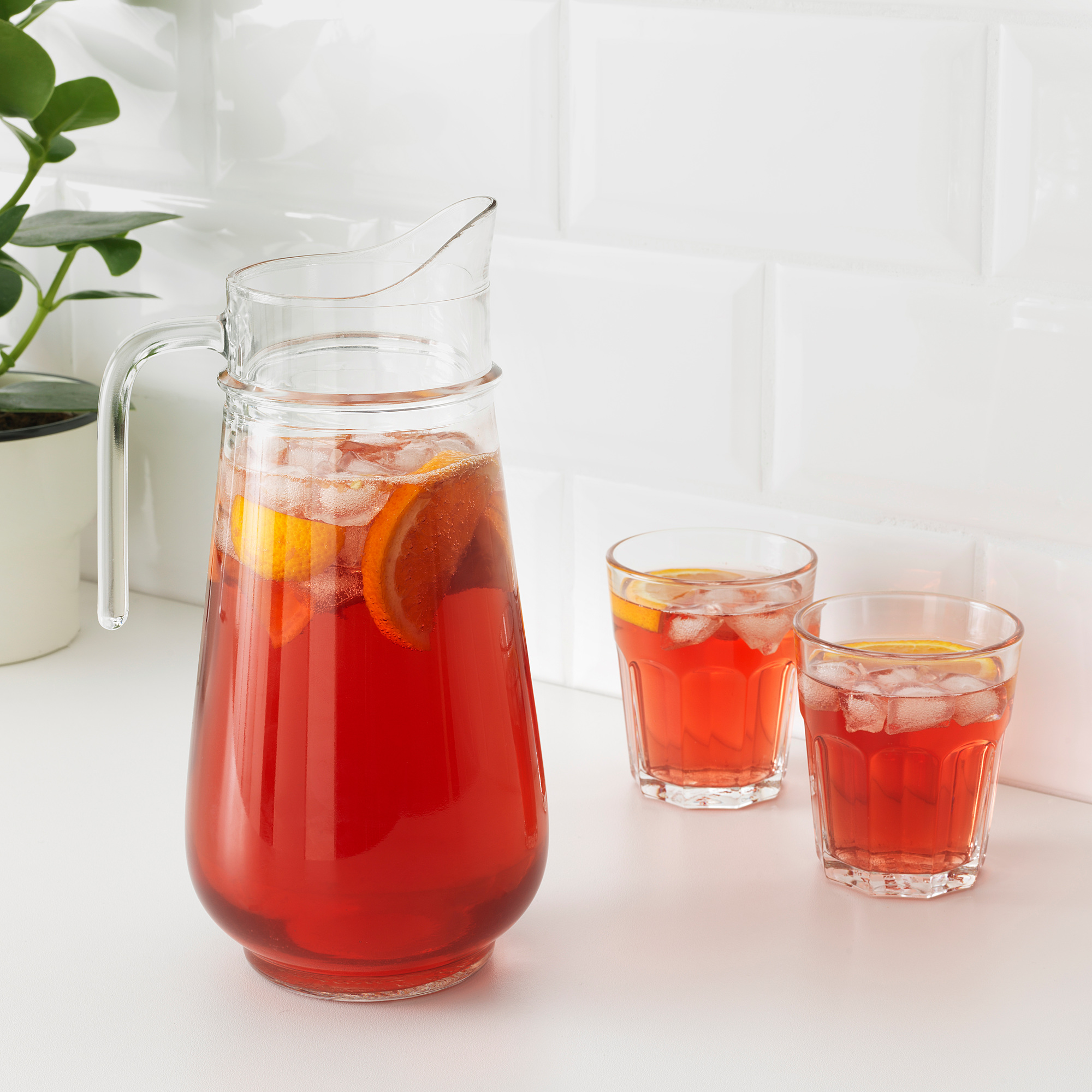TILLBRINGARE IKEA Кувшин, 1.7 л, прозрачное стекло