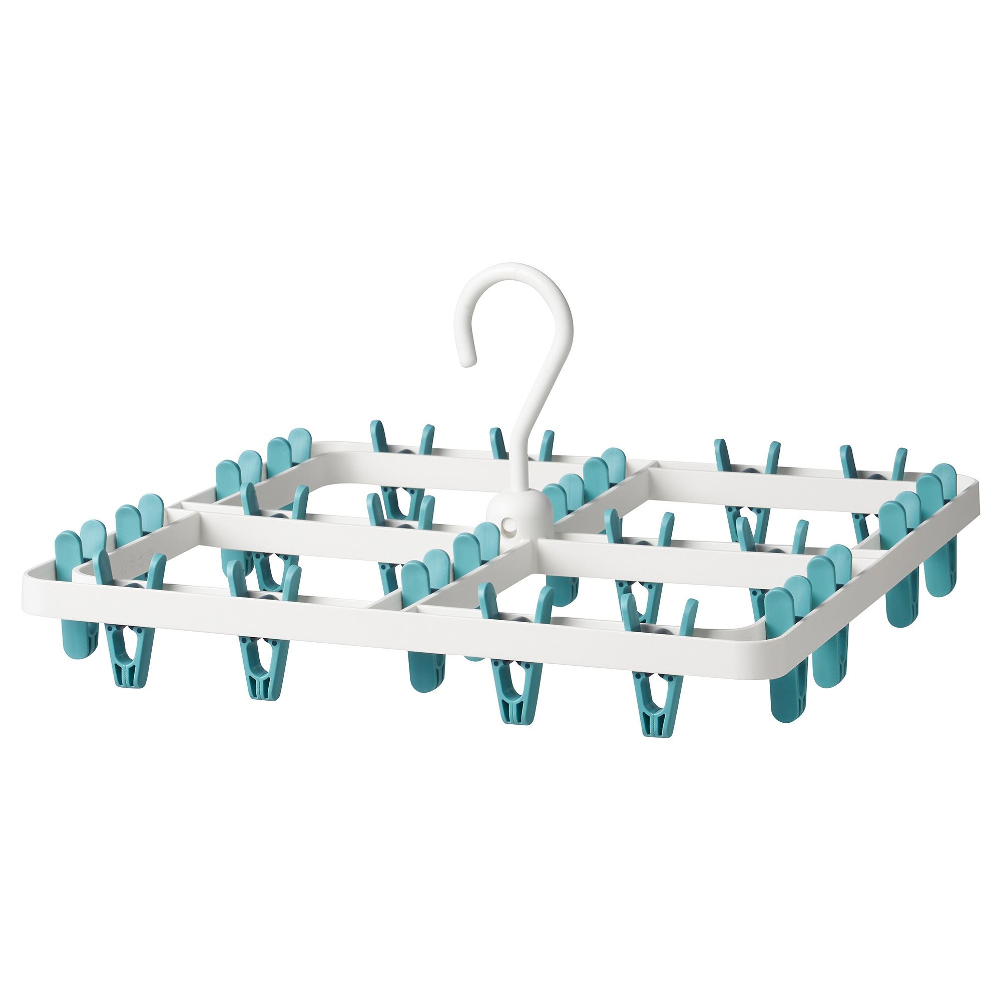 SLIBB IKEA подвесная сушилка, 36x36x4 см, 24 прищепки  (ТОВАР ВЫШЕЛ ИЗ АССОРТИМЕНТА)