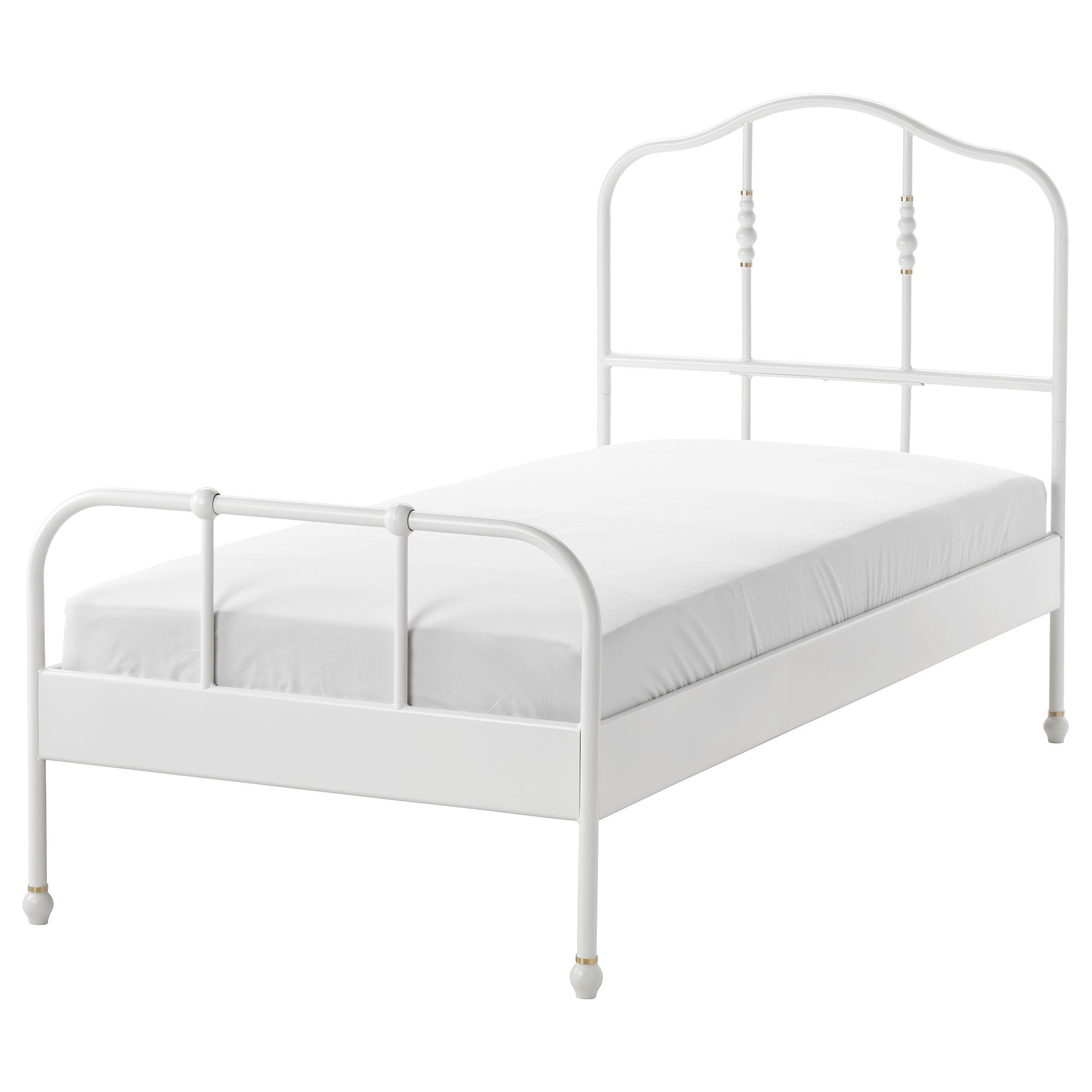 SAGSTUA/LUROY IKEA Каркас кровати, белый 90x200 см  (ТОВАР ВЫШЕЛ ИЗ АССОРТИМЕНТА)