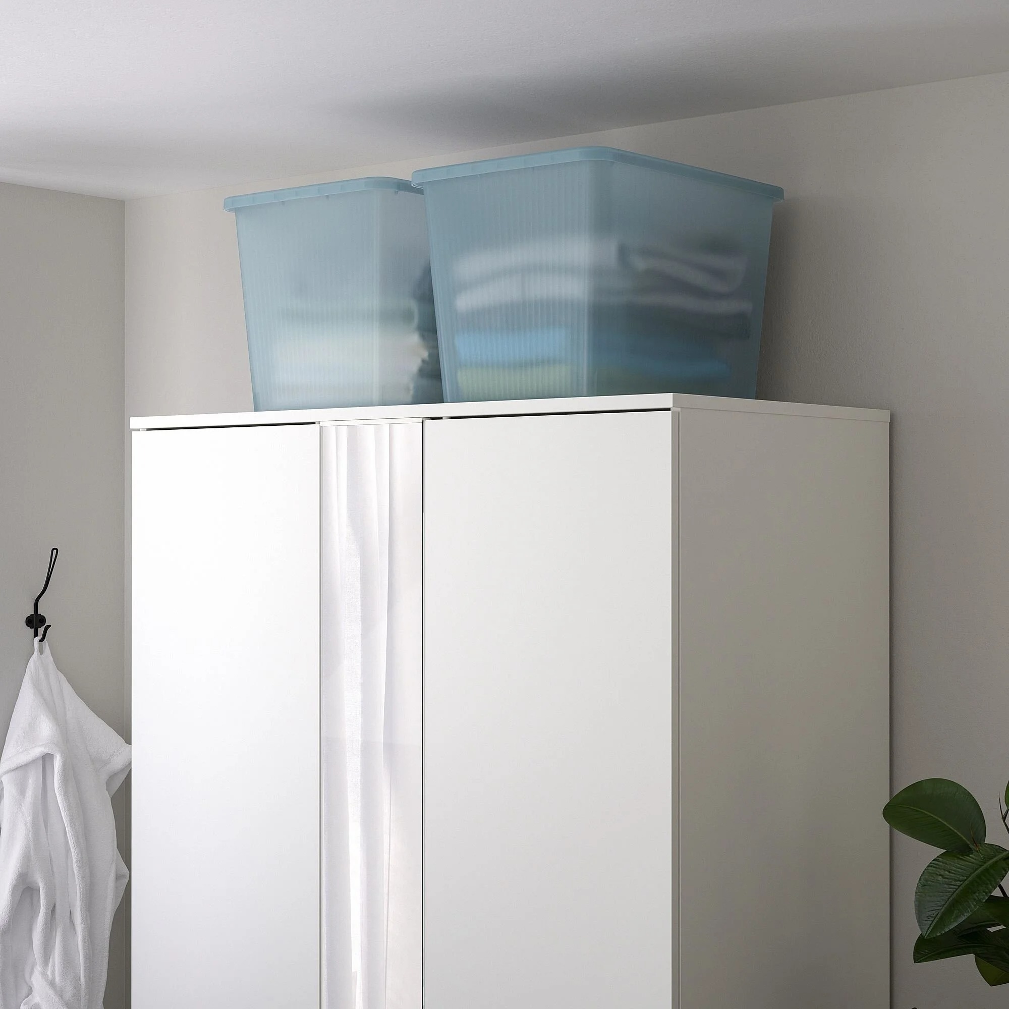RYKTA IKEA Контейнер с крышкой, 36x50x35 см/44.5 л