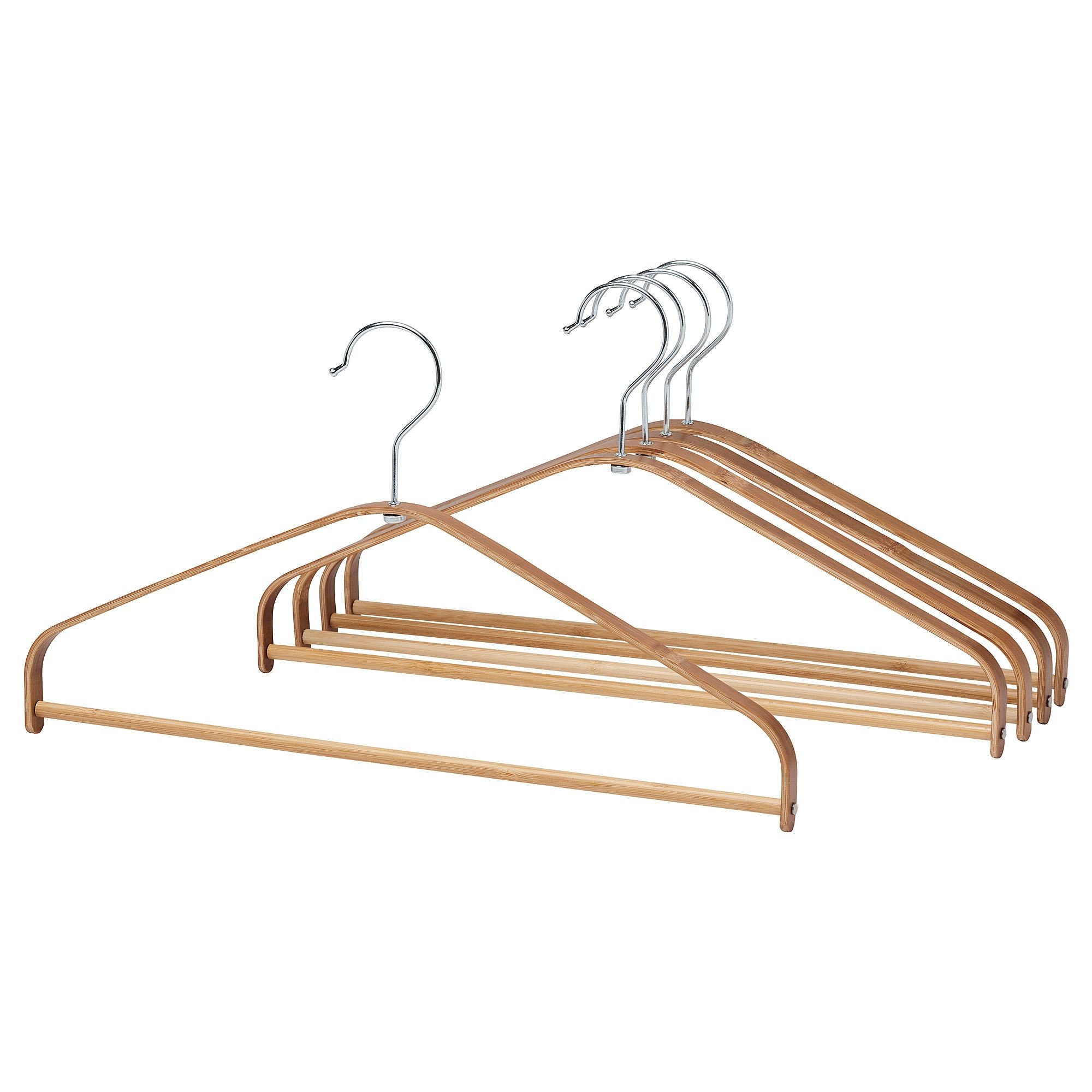 HOSVANS IKEA Плечики, бамбук, 5 шт