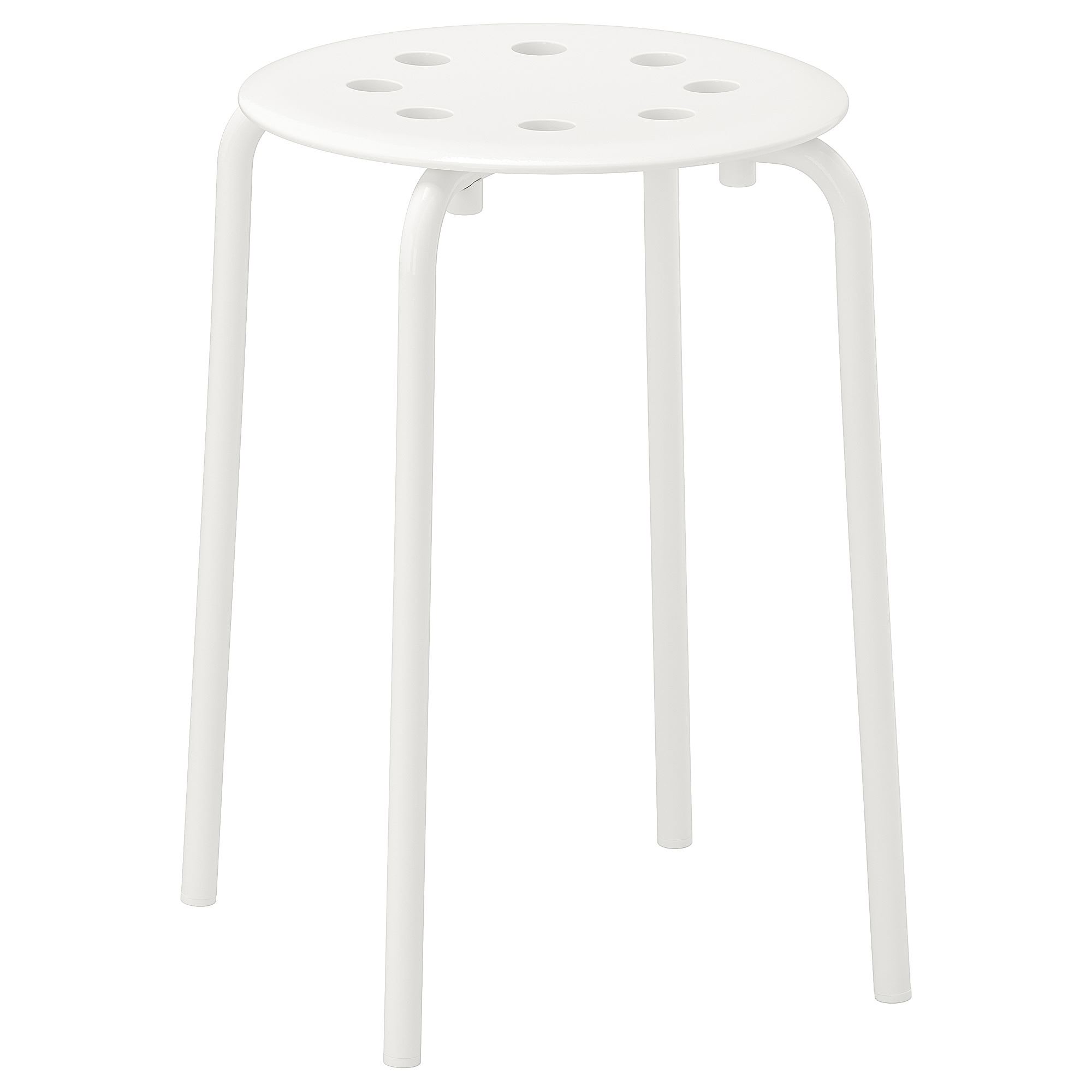 MARIUS IKEA Табурет, белый 45 см