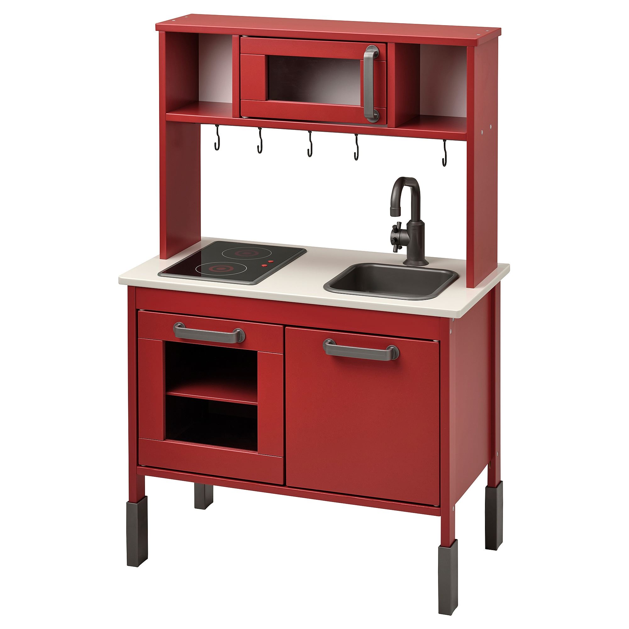 DUKTIG IKEA Детская кухня, красный, 72x40x109 см