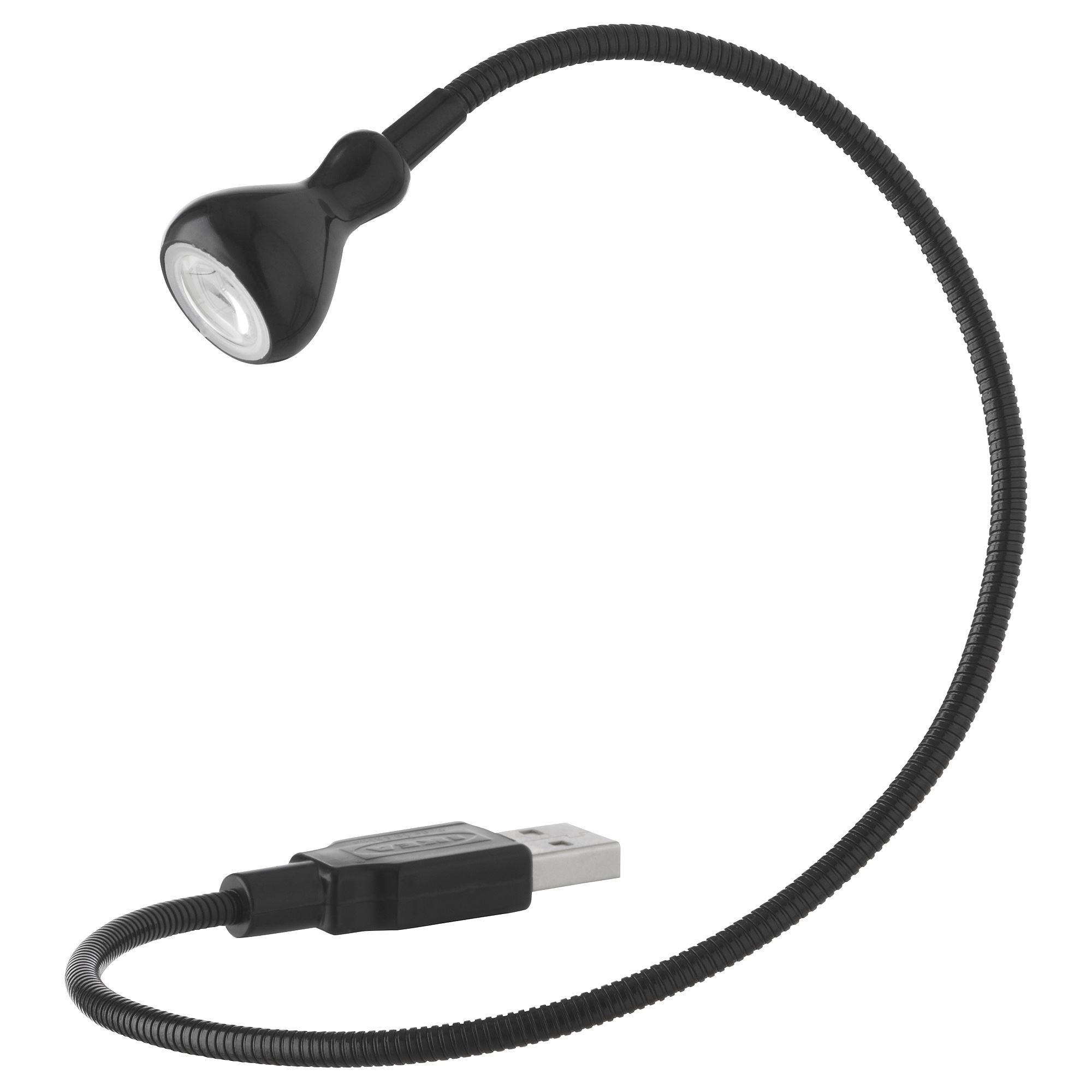 JANSJO IKEA Светодиодная USB лампа, черный
