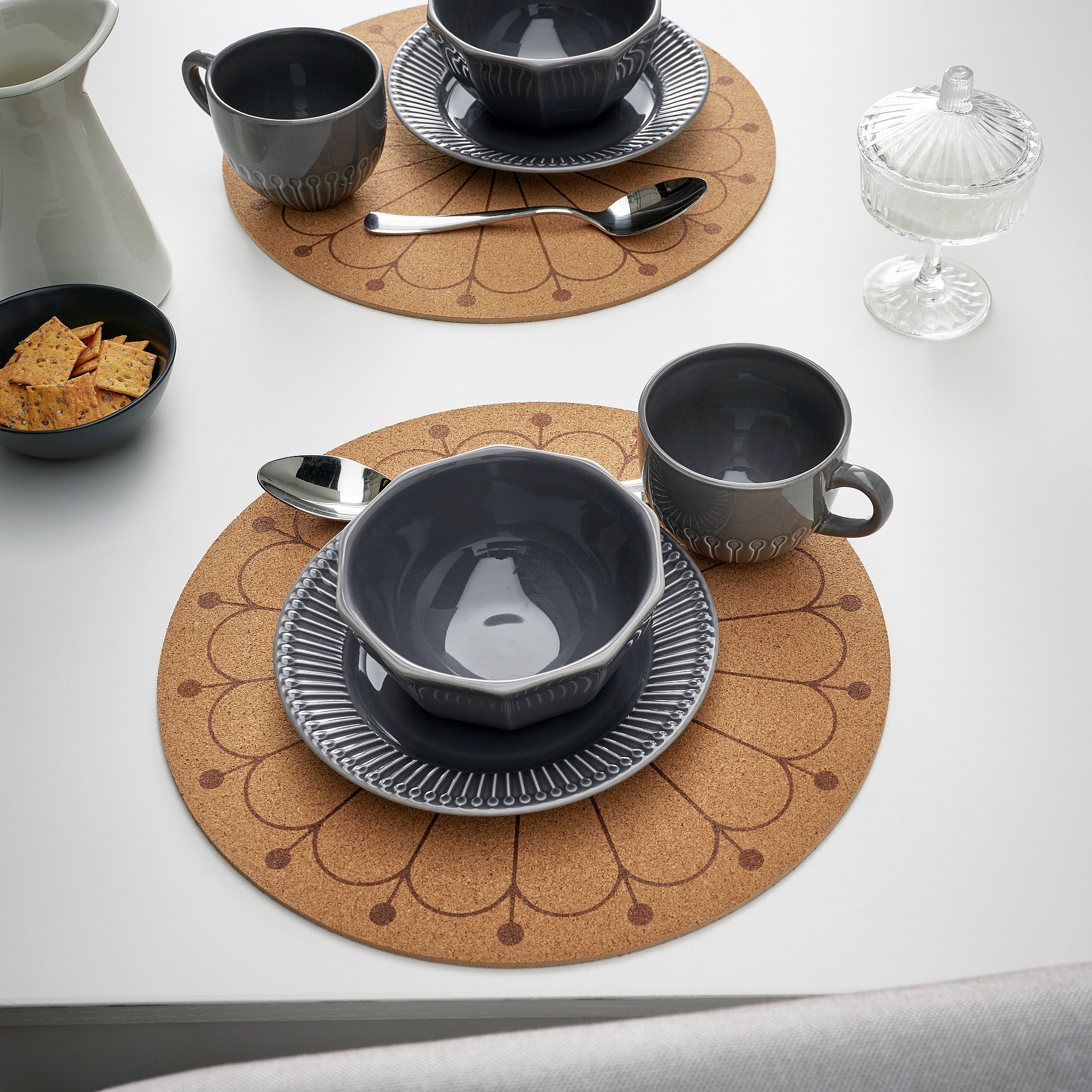 SVARTVIDE IKEA Салфетка под прибор, пробка, 35 см