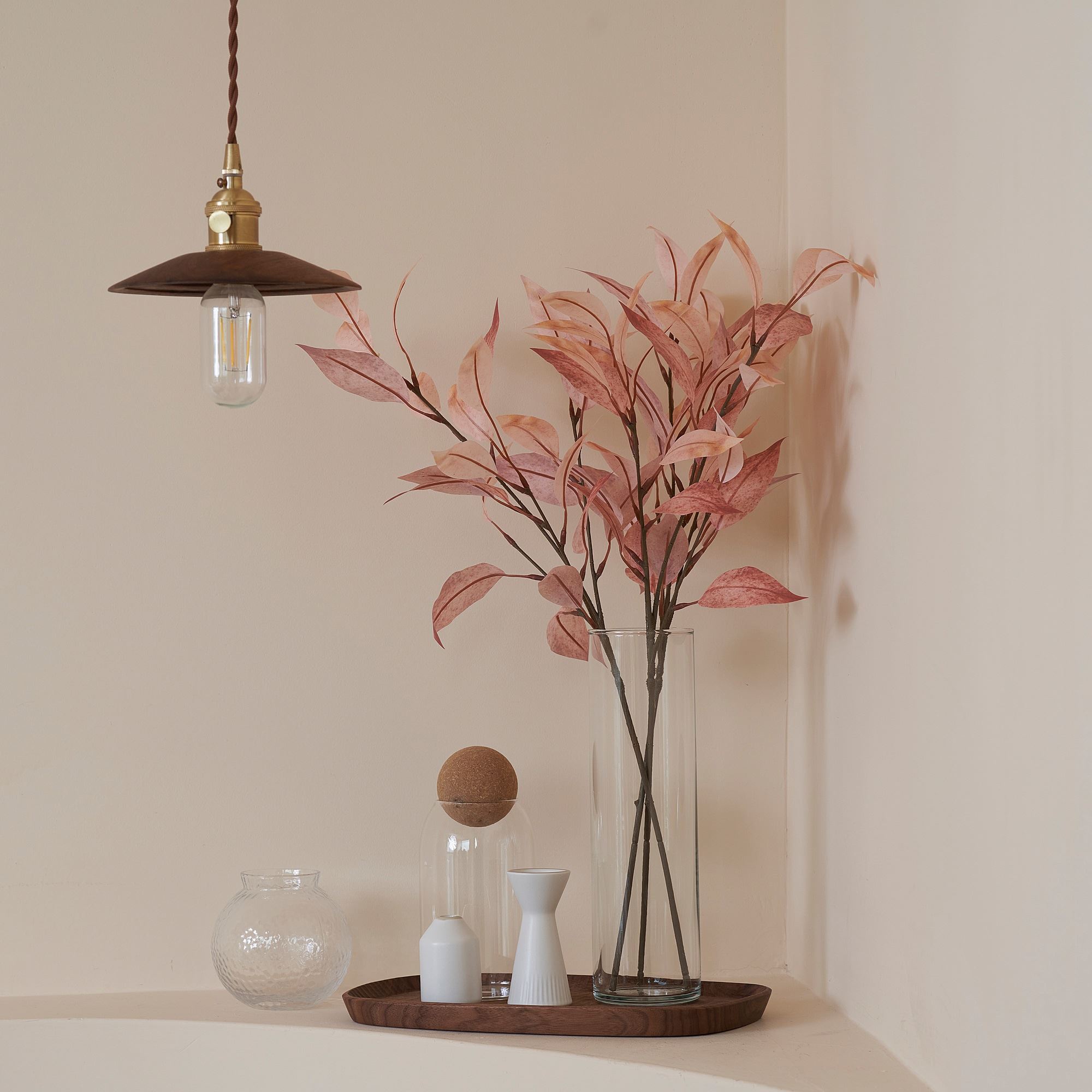 SMYCKA IKEA Искусственное растение, эвкалипт, розовый, 60 см