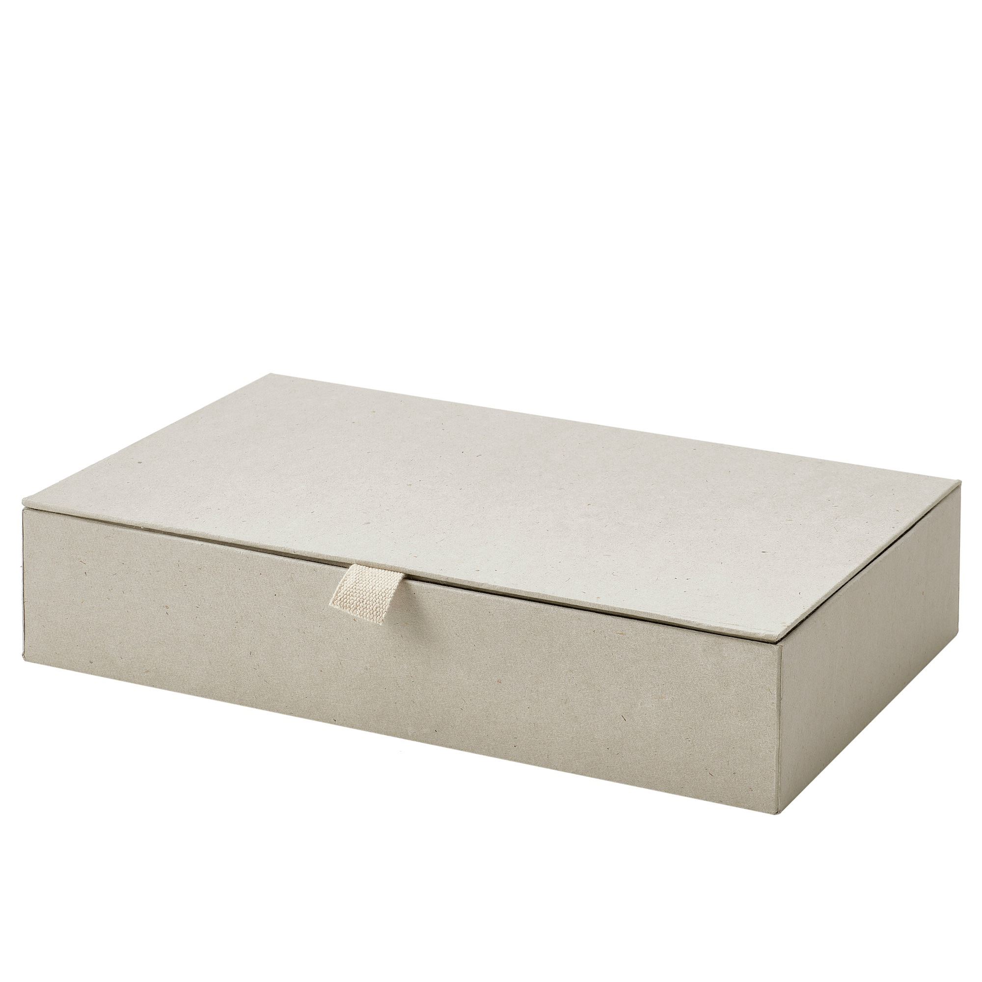 RAGODLING IKEA коробка с отделениями, естественный/бежевый, 30x18x6 см  (ТОВАР ВЫШЕЛ ИЗ АССОРТИМЕНТА)