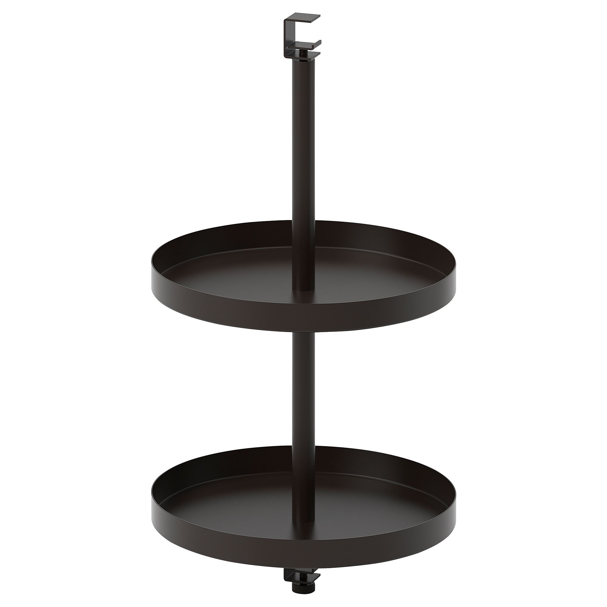 ENHET IKEA Вращающаяся полка, 40x21 см, антрацит
